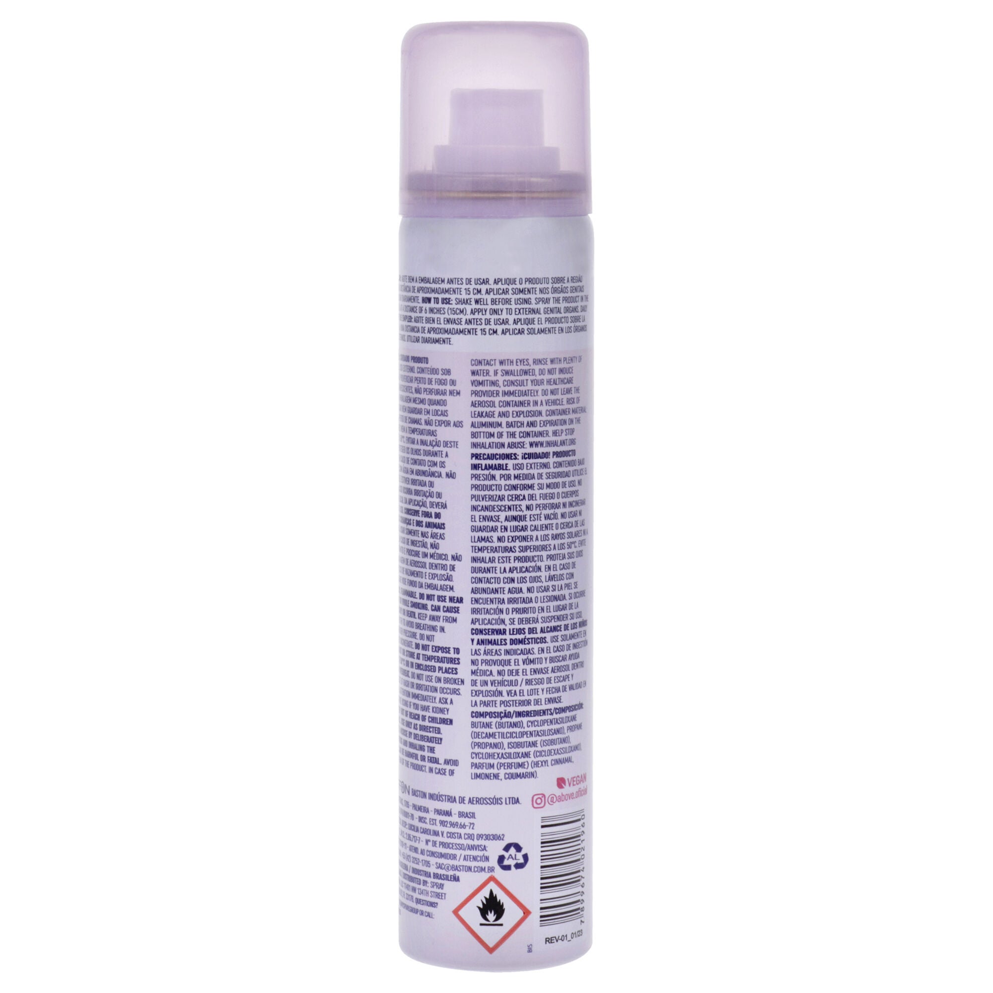 Intimo Deodorant Spray by Above for Women - 2.11 oz Deodorant Spray, See Description, alternate image number 2