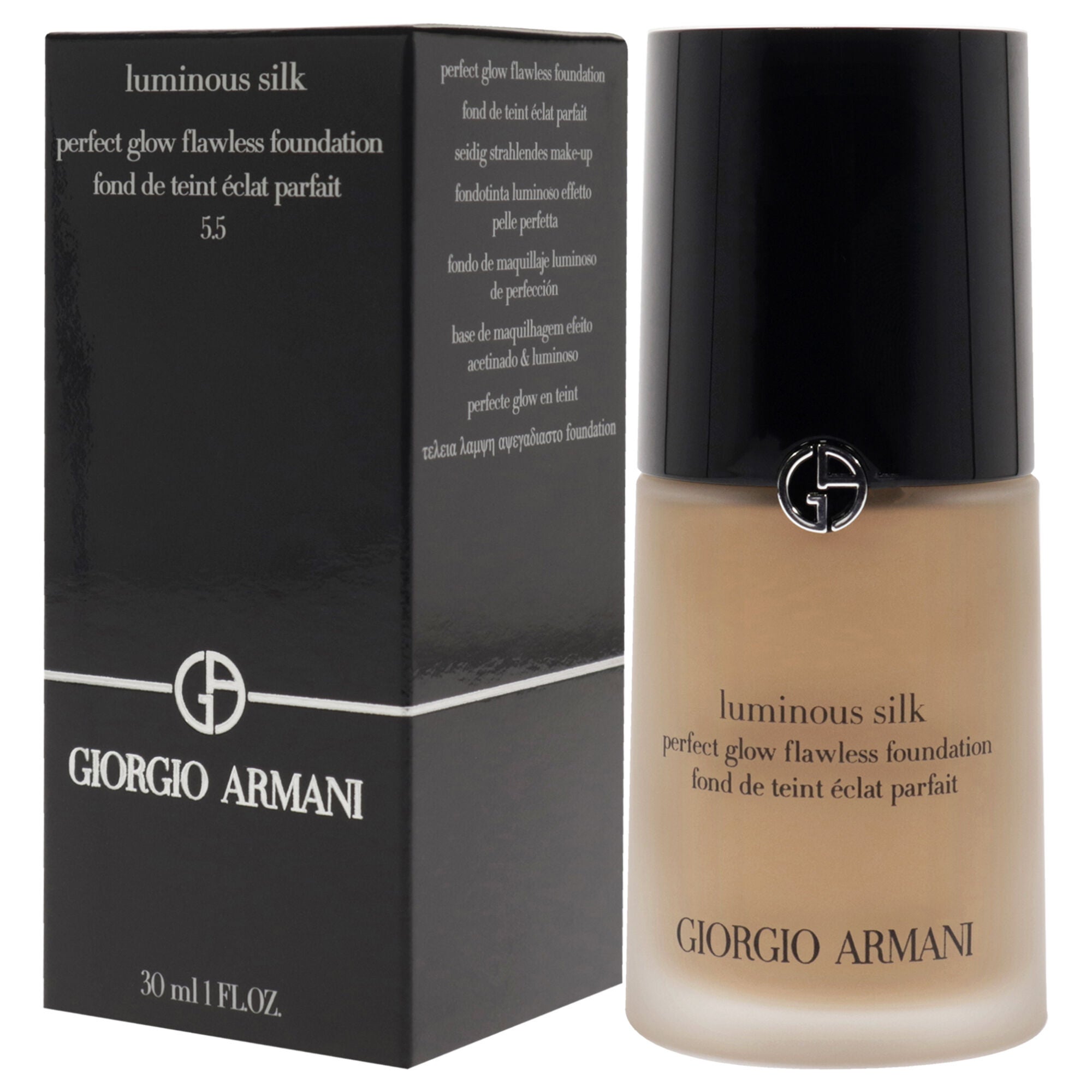 Luminous Silk Foundation - 5.5 Medium Neutral by Giorgio Armani for Women - 1 oz Foundation, , alternate image number 7