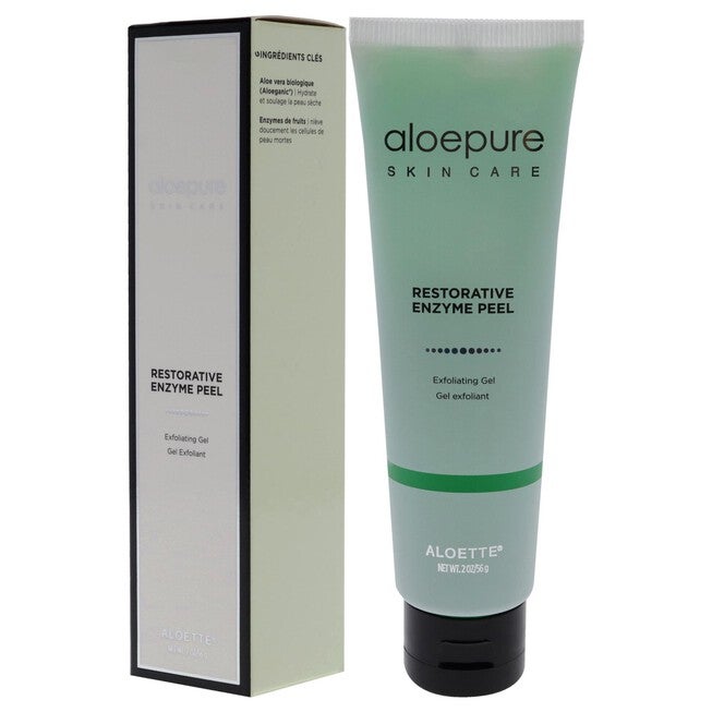Aloepure Restorative Enzyme Peel Exfoliating Gel by Aloette for Unisex - 2 oz Gel, NA, alternate image number null