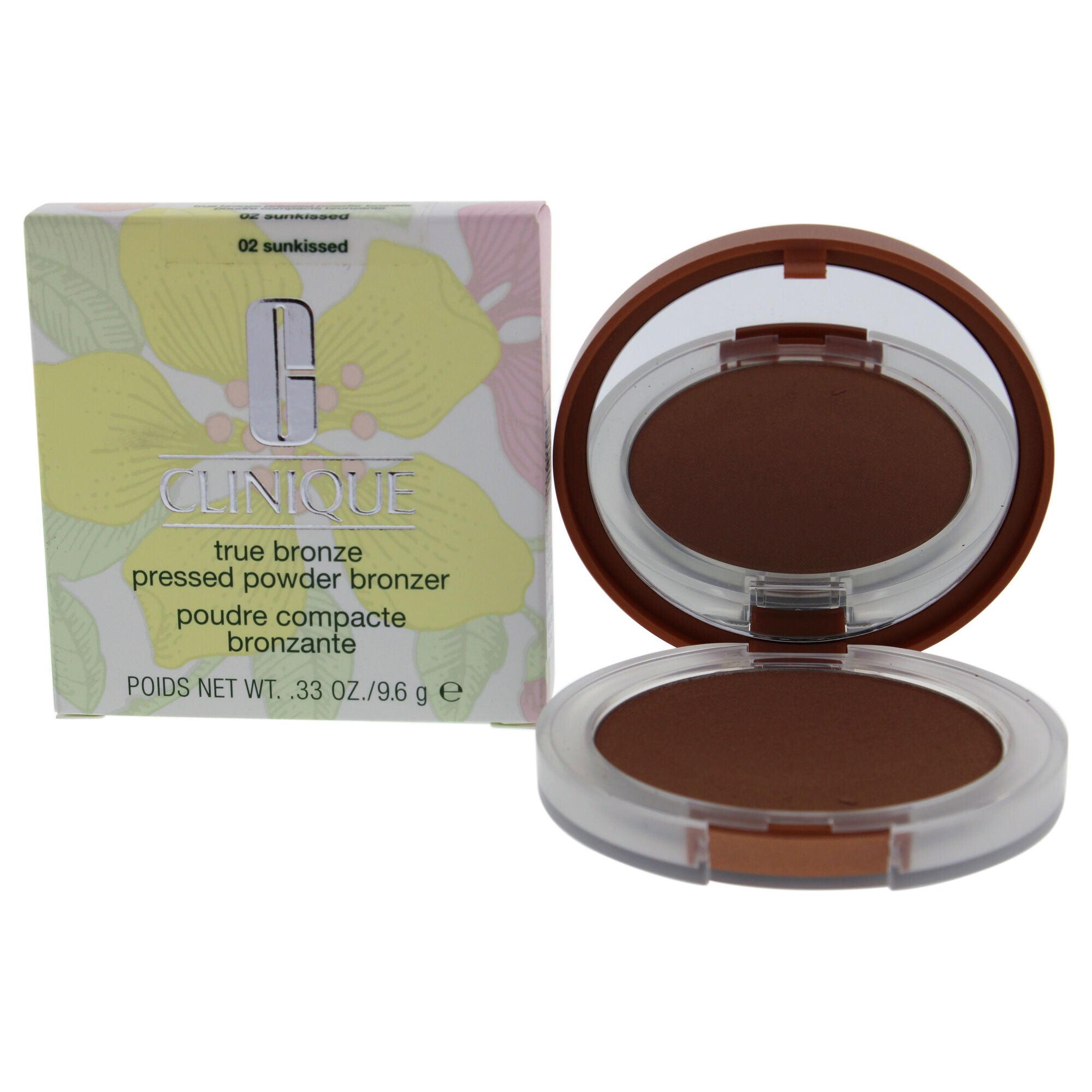 True Bronze Pressed Powder Bronzer - 02 Sunkissed by Clinique for Women - 0.33 oz Powder, See Description, hi-res image number 0