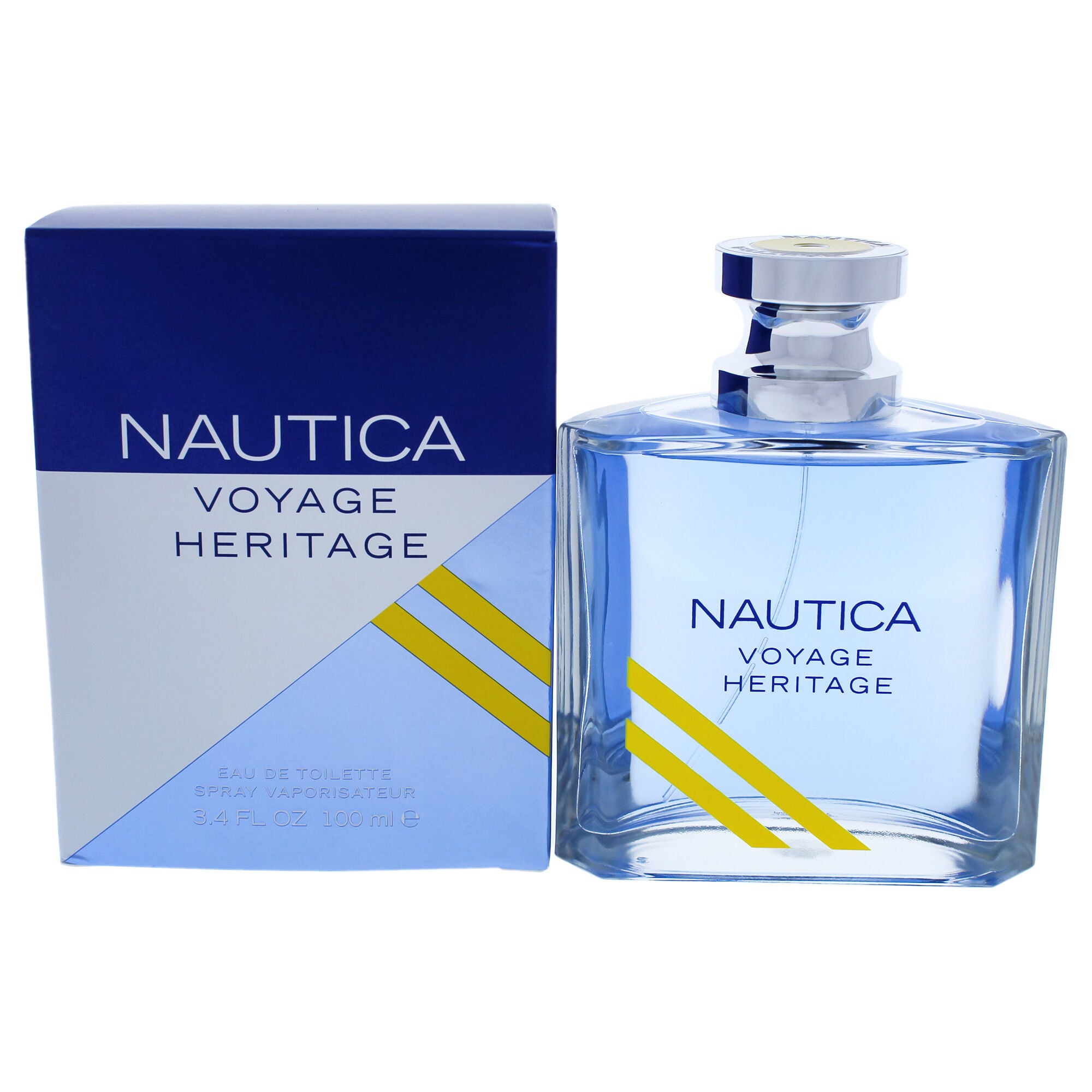 Nautica Voyage Heritage by Nautica for Men - 3.4 oz EDT Spray, See Description, hi-res image number 0