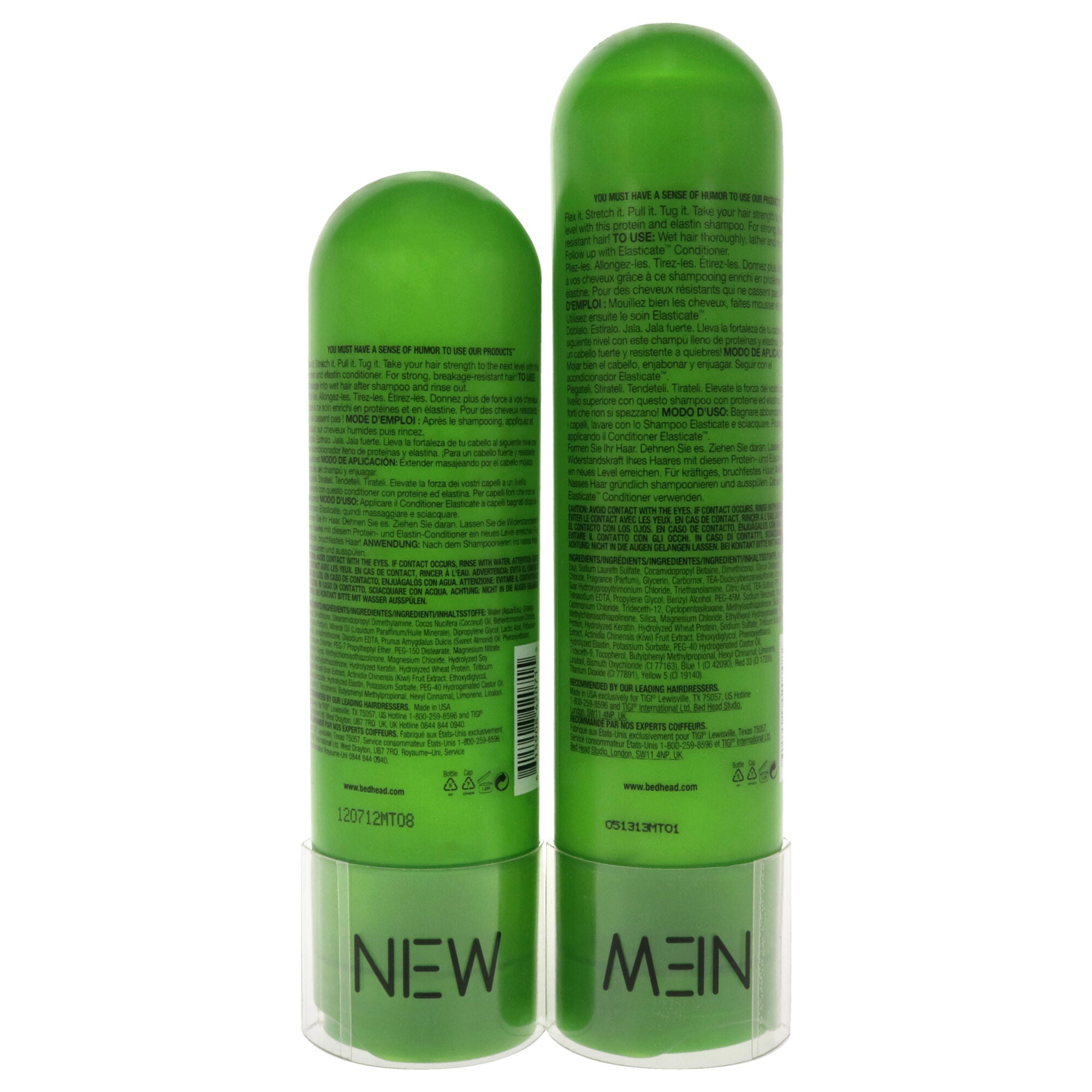 Bed Head Elasticate Strengthening Kit by TIGI for Unisex - 2 Pc 8.45oz Shampoo, 6.76oz Conditioner, See Description, alternate image number 2