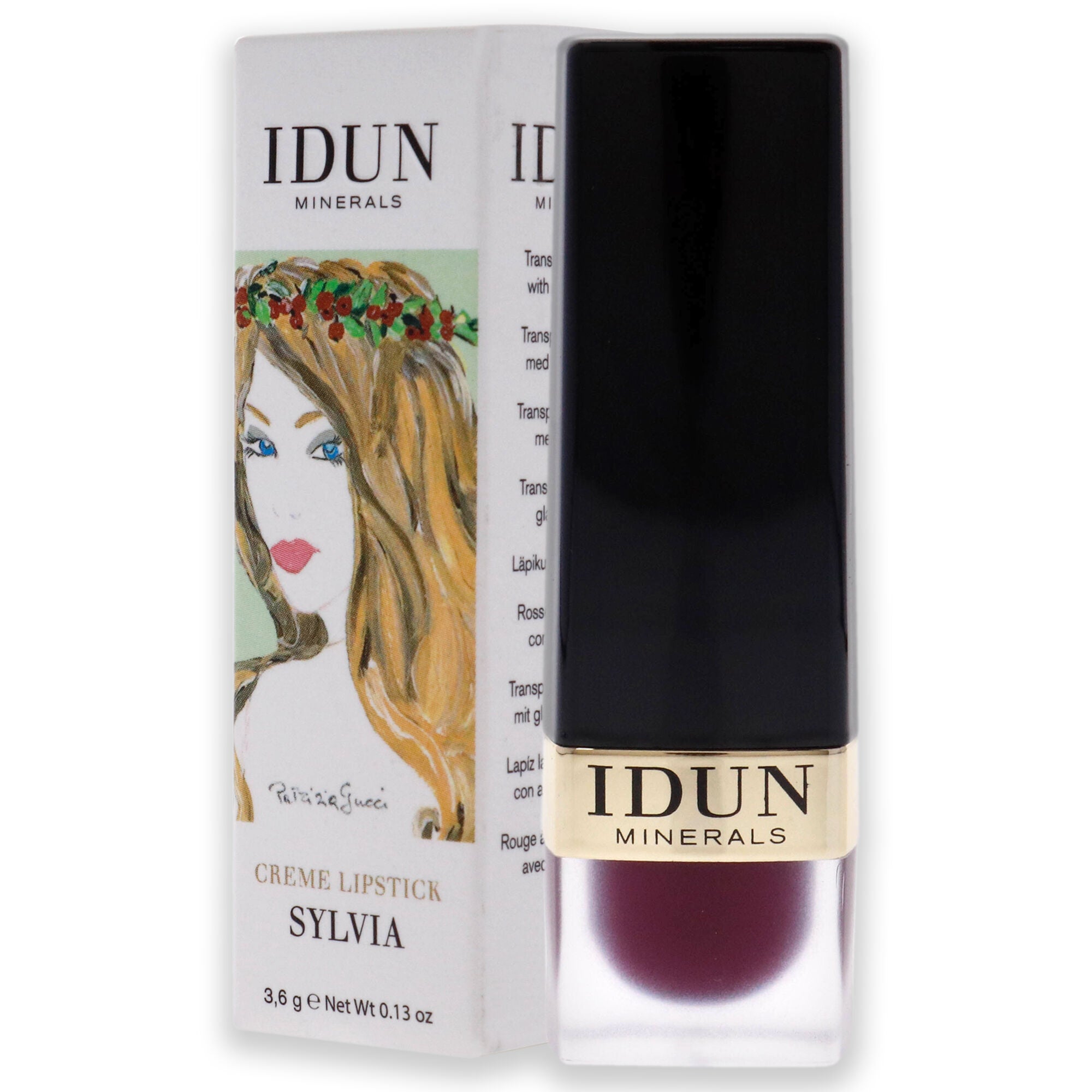 Creme Lipstick - 206 Sylvia by Idun Minerals for Women - 0.13 oz Lipstick, , alternate image number 7