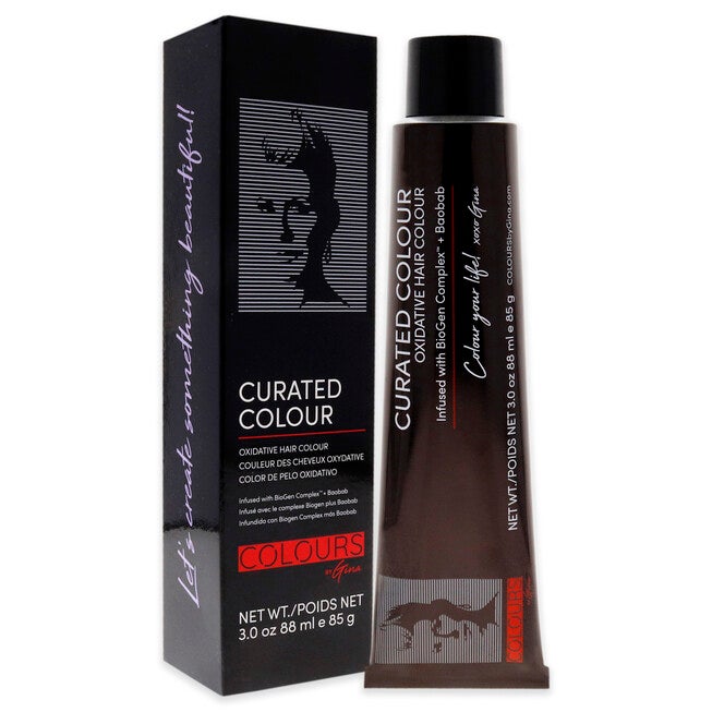 Curated Colour - 9.2-9V Very Light Violet Blonde by Colours By Gina for Unisex - 3 oz Hair Color, See Description, alternate image number 2