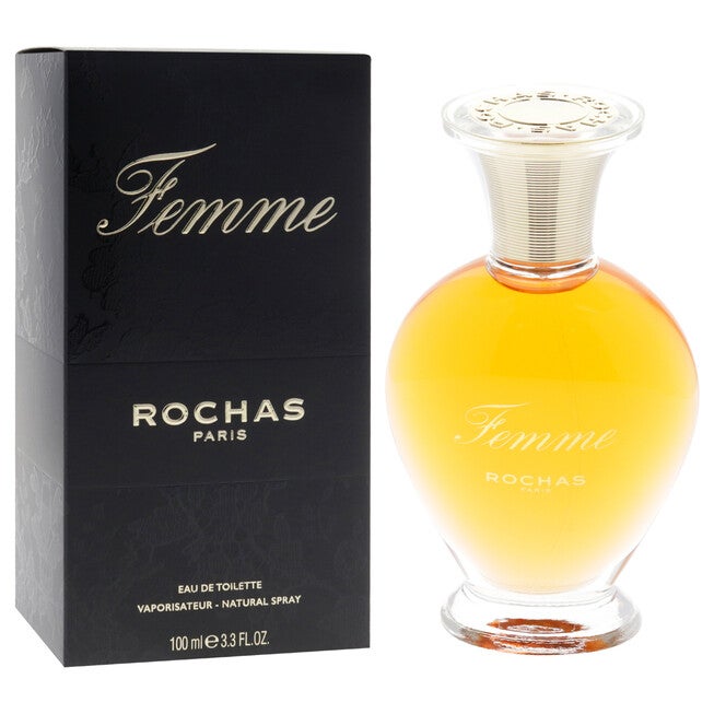 Femme Rochas by Rochas for Women - 3.4 oz EDT Spray, See Description, alternate image number null