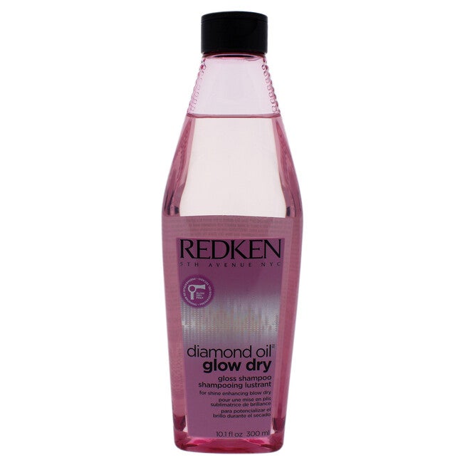 Diamond Oil Glow Dry Gloss Shampoo by Redken for Unisex - 10.1 oz Shampoo, , alternate image number null