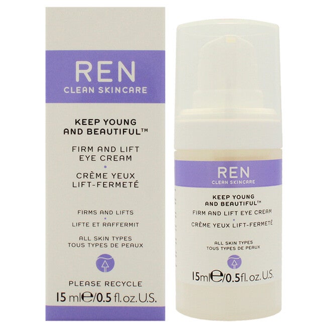 Keep Young and Beautiful Firm and Lift Eye Cream by REN for Unisex - 0. ...