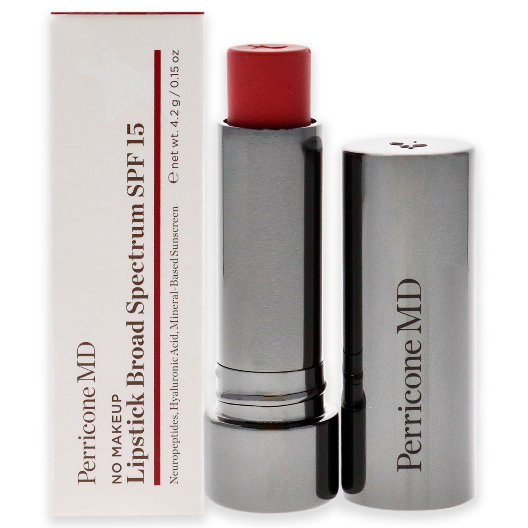 No Makeup Lipstick SPF 15 - Red by Perricone MD for Women - 0.15 oz Lipstick, See Description, hi-res image number 0