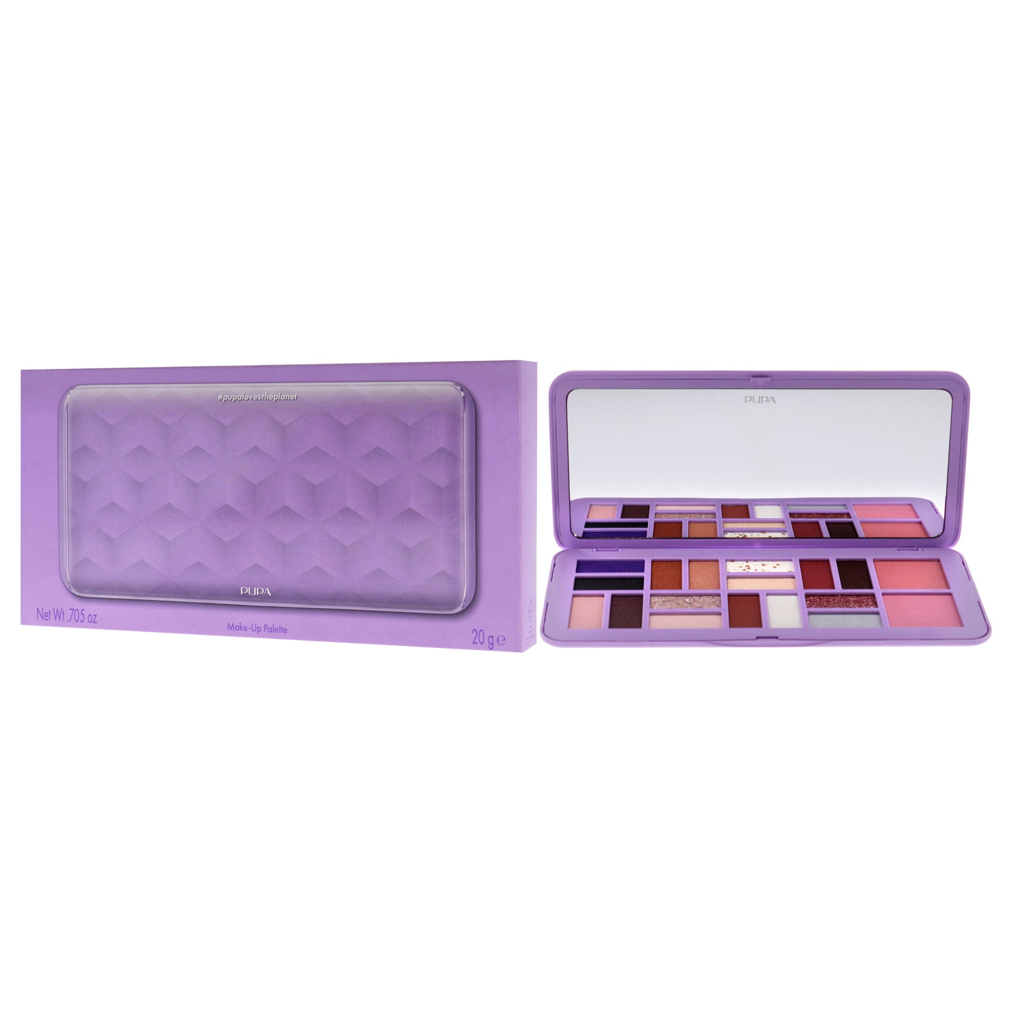 Make-Up Palette - 001 Milky Way by Pupa Milano for Women - 0.705 oz Makeup, , alternate image number 7