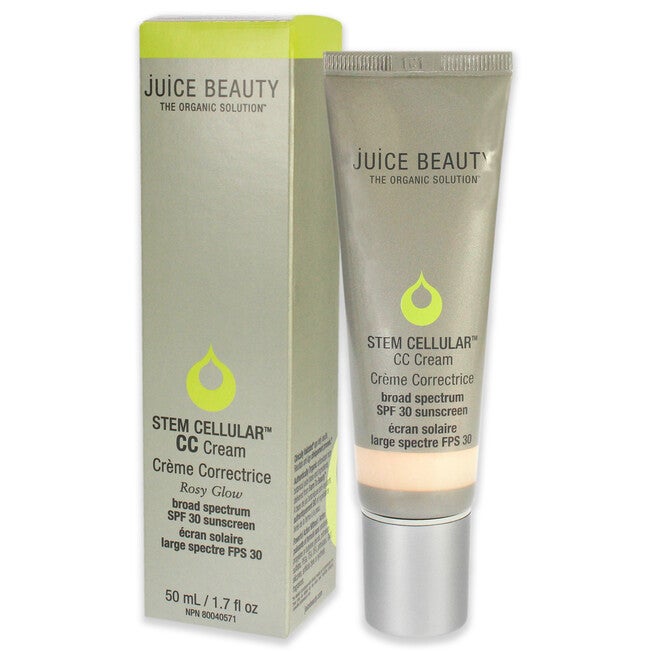 Stem Cellular CC Cream SPF 30 - Rosy Glow by Juice Beauty for Women - 1.7 oz Makeup, NA, alternate image number null