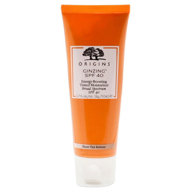 Ginzing Energy-Boosting Tinted Moisturizer SPF 40 by Origins for Unisex - 1.7 oz Sunscreen, , alternate image number null