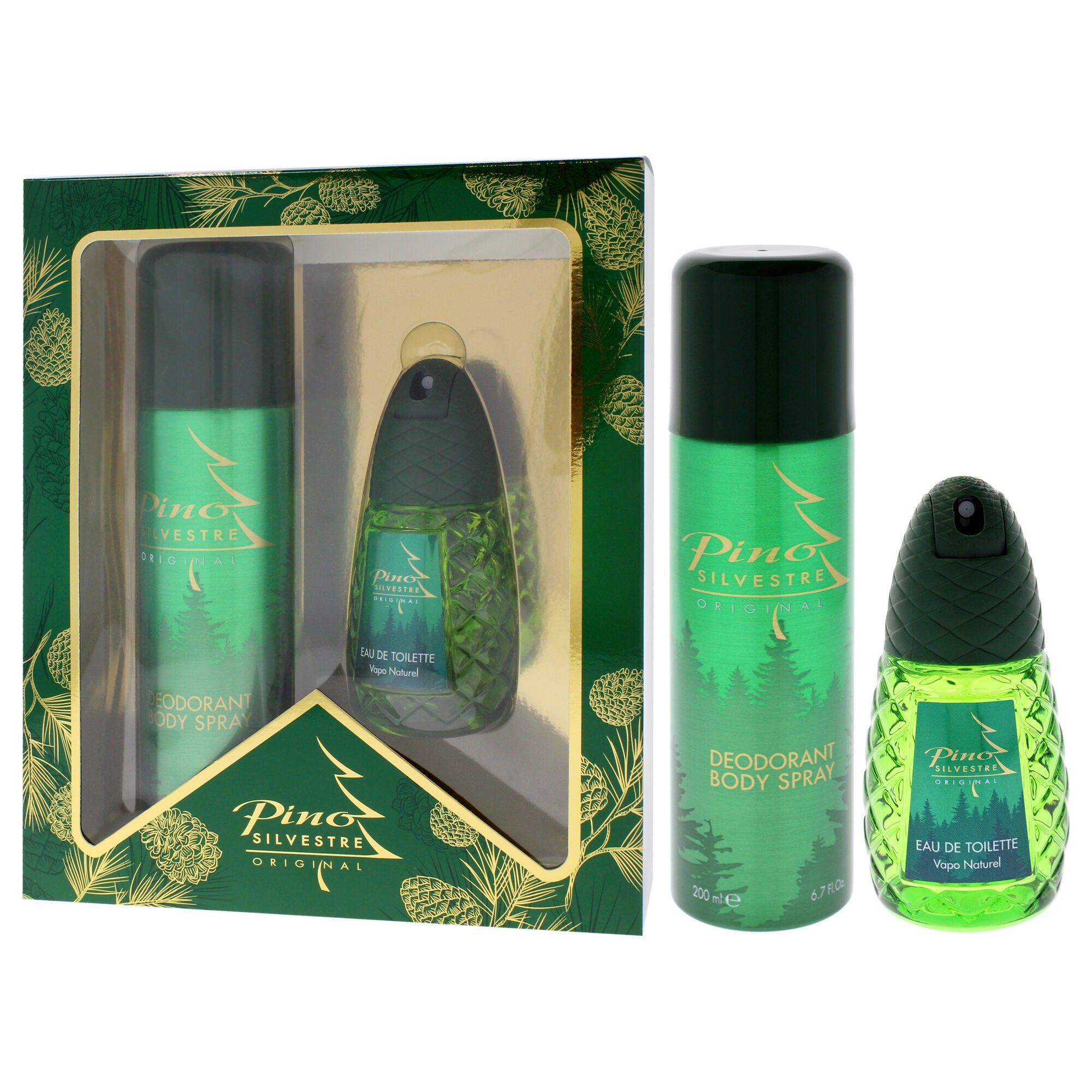 Pino Silvestre by Pino Silvestre for Men - 2 Pc Gift Set 2.5oz EDT Spray, 6.7oz Deodorant Body Spray, See Description, alternate image number 2