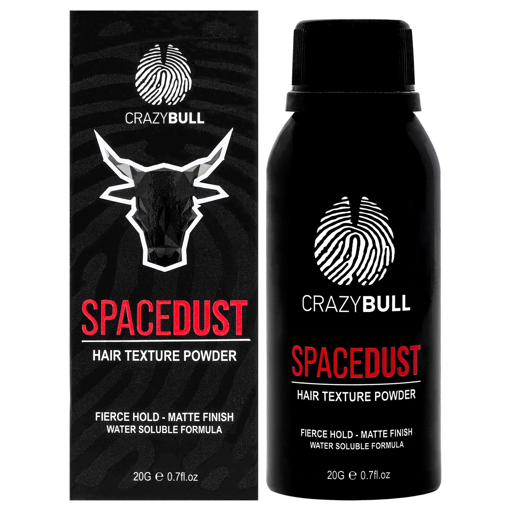 Space Dust Hair Texture Powder by Crazy Bull Hair for Men - 0.7 oz Powder, See Description, hi-res image number 0