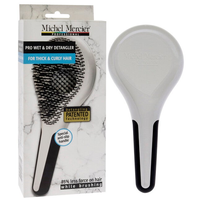 Pro Wet and Dry Detangler - Thick and Curly Hair by Michel Mercier for Unisex - 1 Pc Hair Brush, , alternate image number null