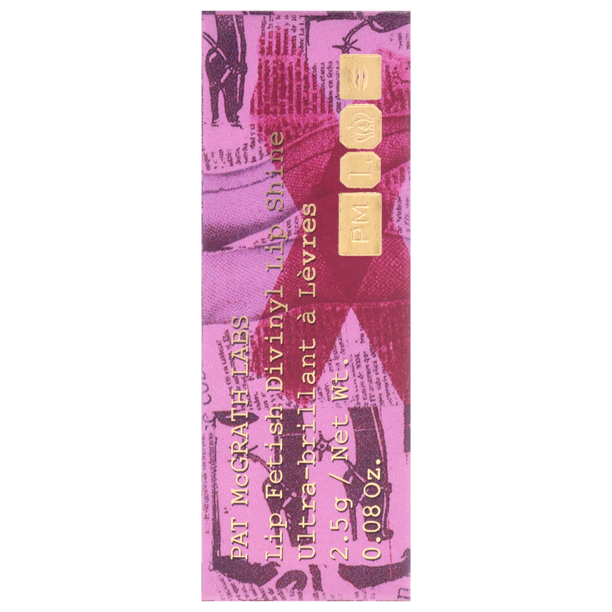 Lip Fetish Divinyl Lip Shine - Nude Venus by Pat Mcgrath Labs for Women - 0.08 oz Lipstick, Pink, alternate image number 4