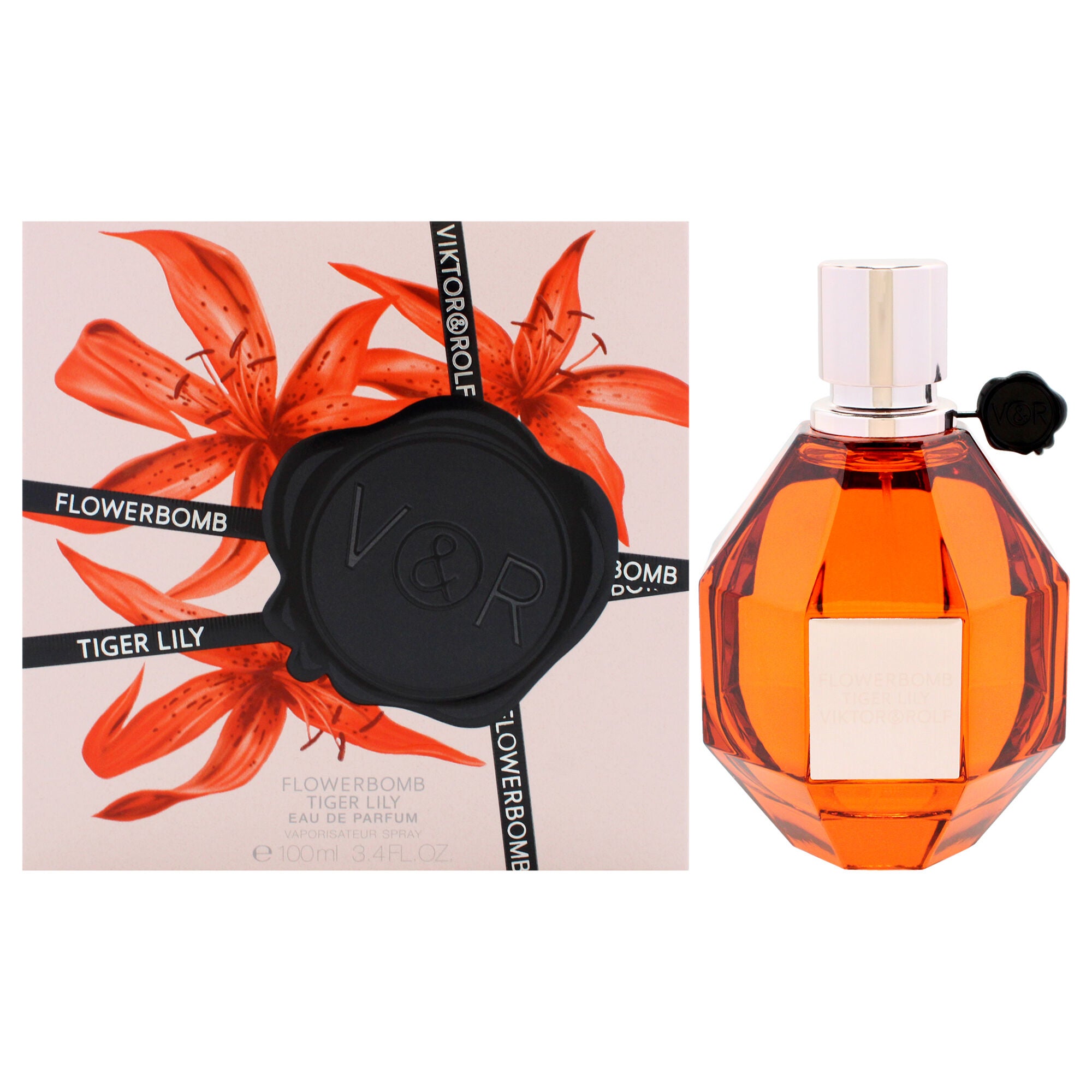 Flowerbomb Tiger Lily by Viktor and Rolf for Women - 3.4 oz EDP Spray, See Description, hi-res image number 0