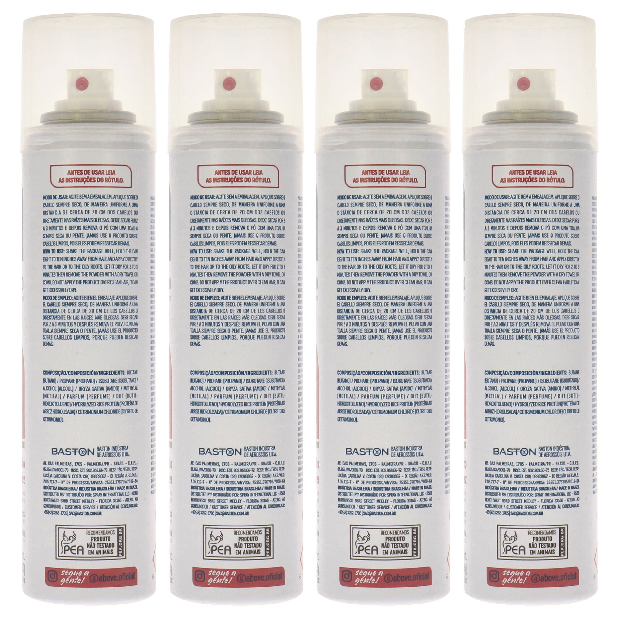 Dry Shampoo - Candy by Above for Unisex - 3.17 oz Dry Shampoo - Pack of 4, See Description, alternate image number 1