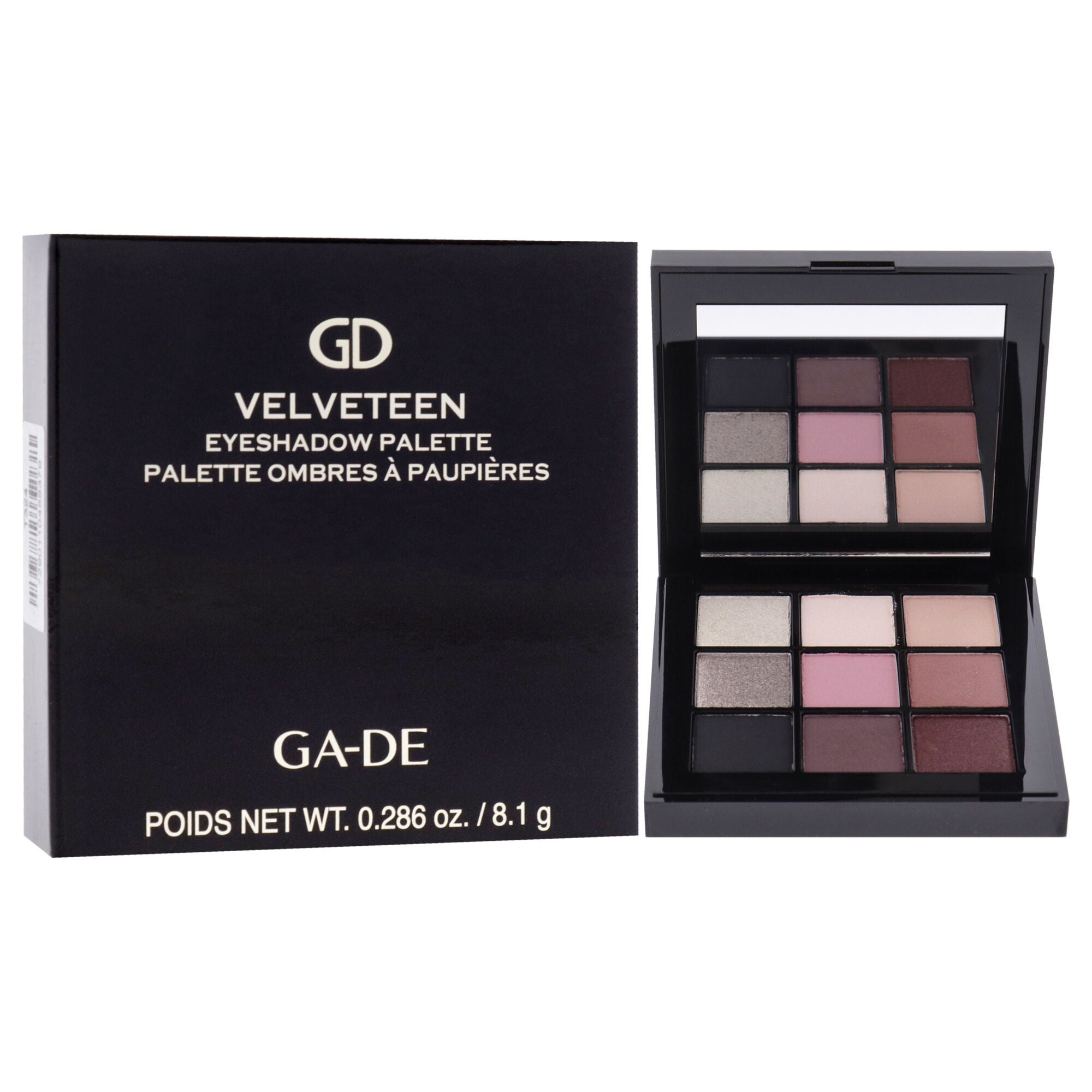 Velveteen Eyeshadow Palette - 55 Shades of Love by GA-DE for Women - 0.0286 oz Eye Shadow, , alternate image number 6