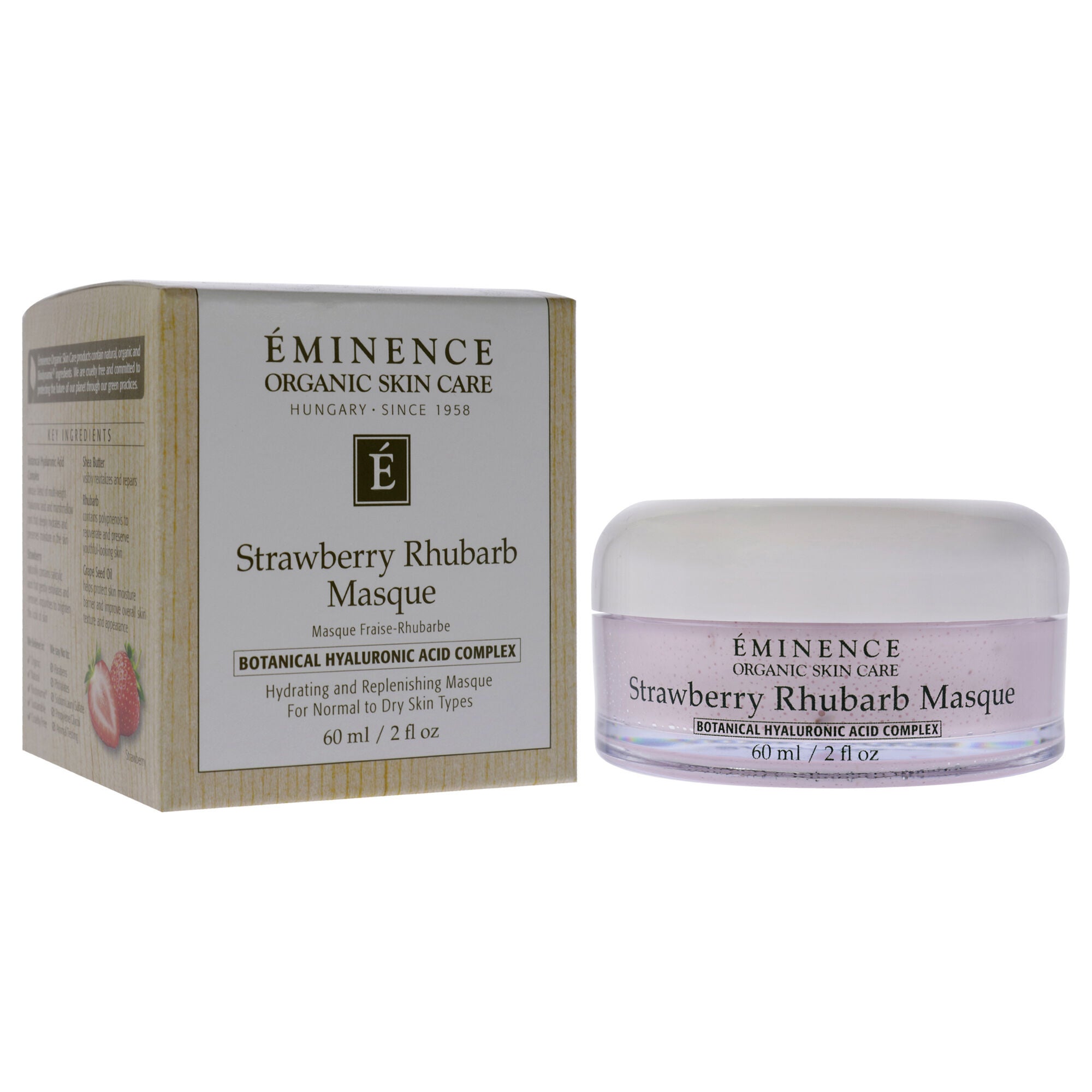Strawberry Rhubard Masque by Eminence for Unisex - 2 oz Mask, See Description, alternate image number 2