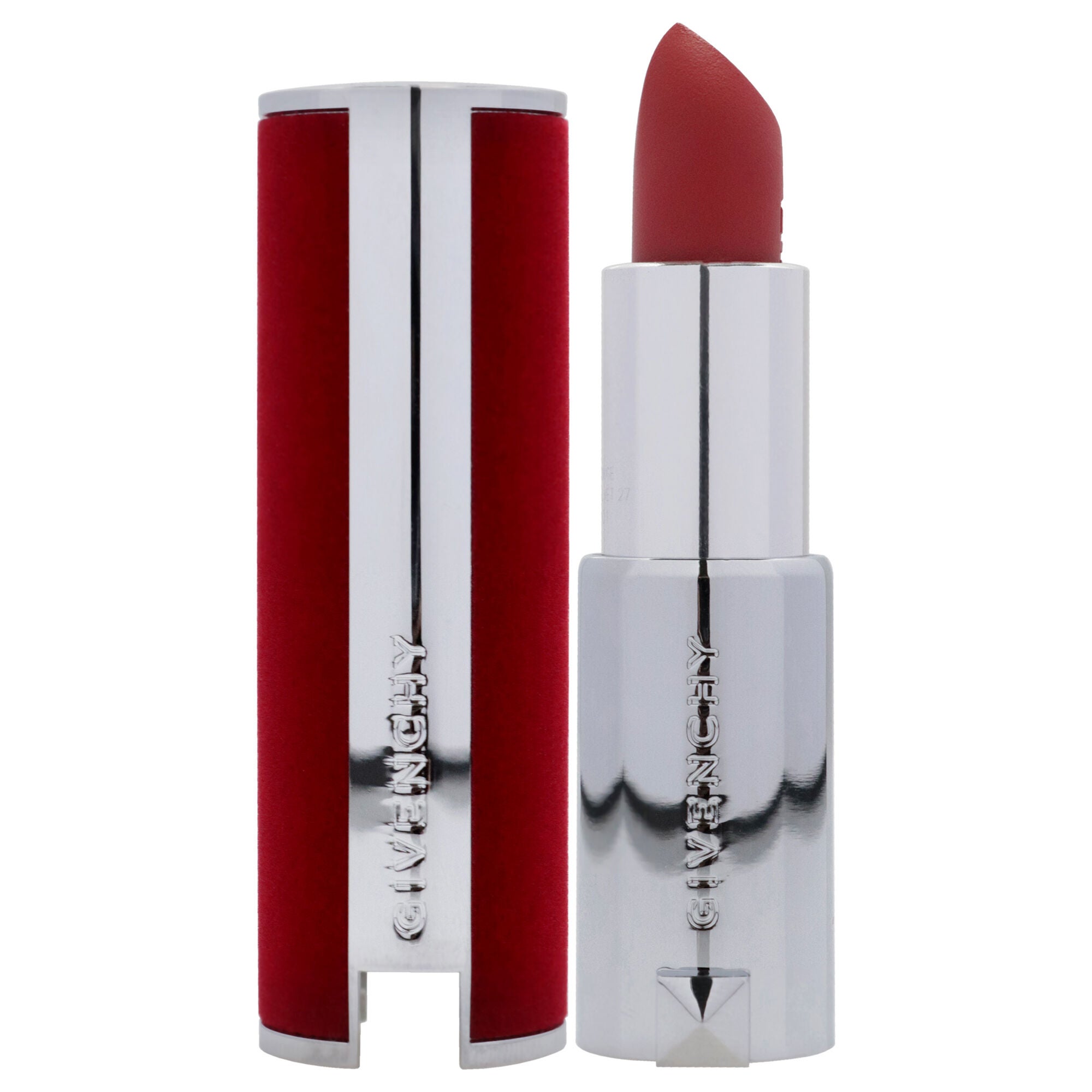 Le Rouge Deep Velvet Matte Lipstick - N27 by Givenchy for Women - 0.12 oz Lipstick, , alternate image number 5