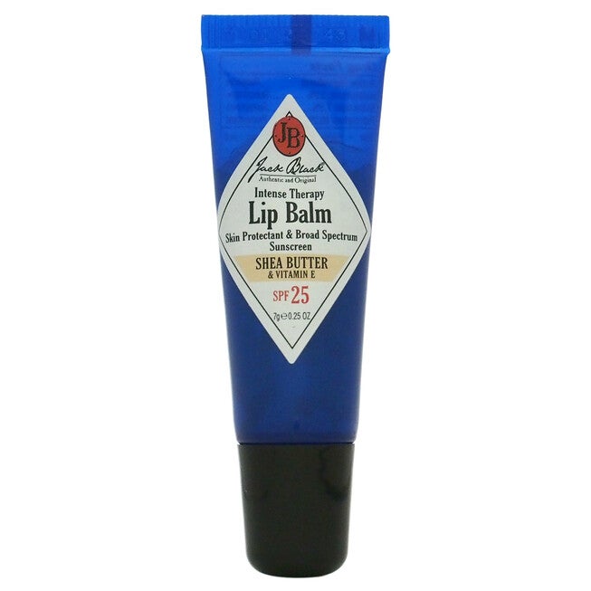 Intense Therapy Lip Balm SPF 25 - Shea Butter and Vitamin E by Jack Black for Men - 0.25 oz Lip Balm, See Description, hi-res image number 0