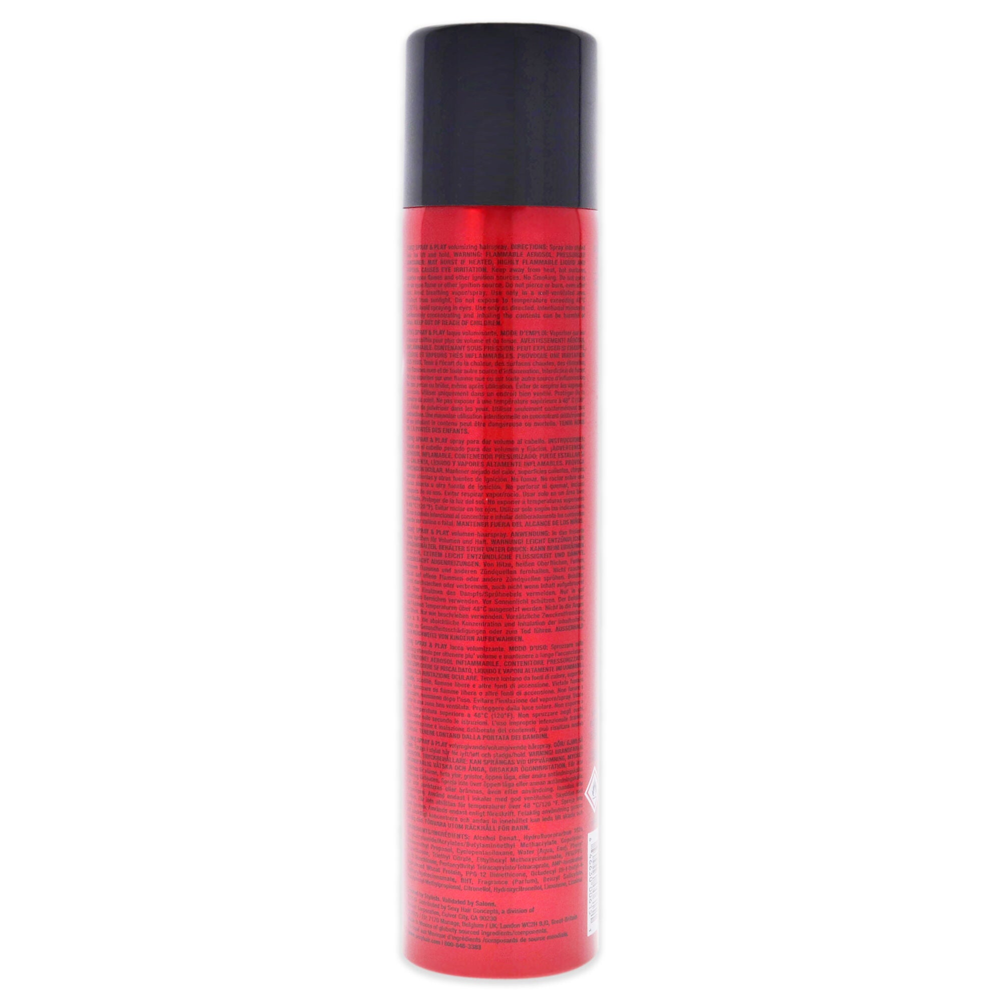 Big Sexy Hair Spray and Play by Sexy Hair for Unisex - 10 oz Hair Spray, See Description, alternate image number 2