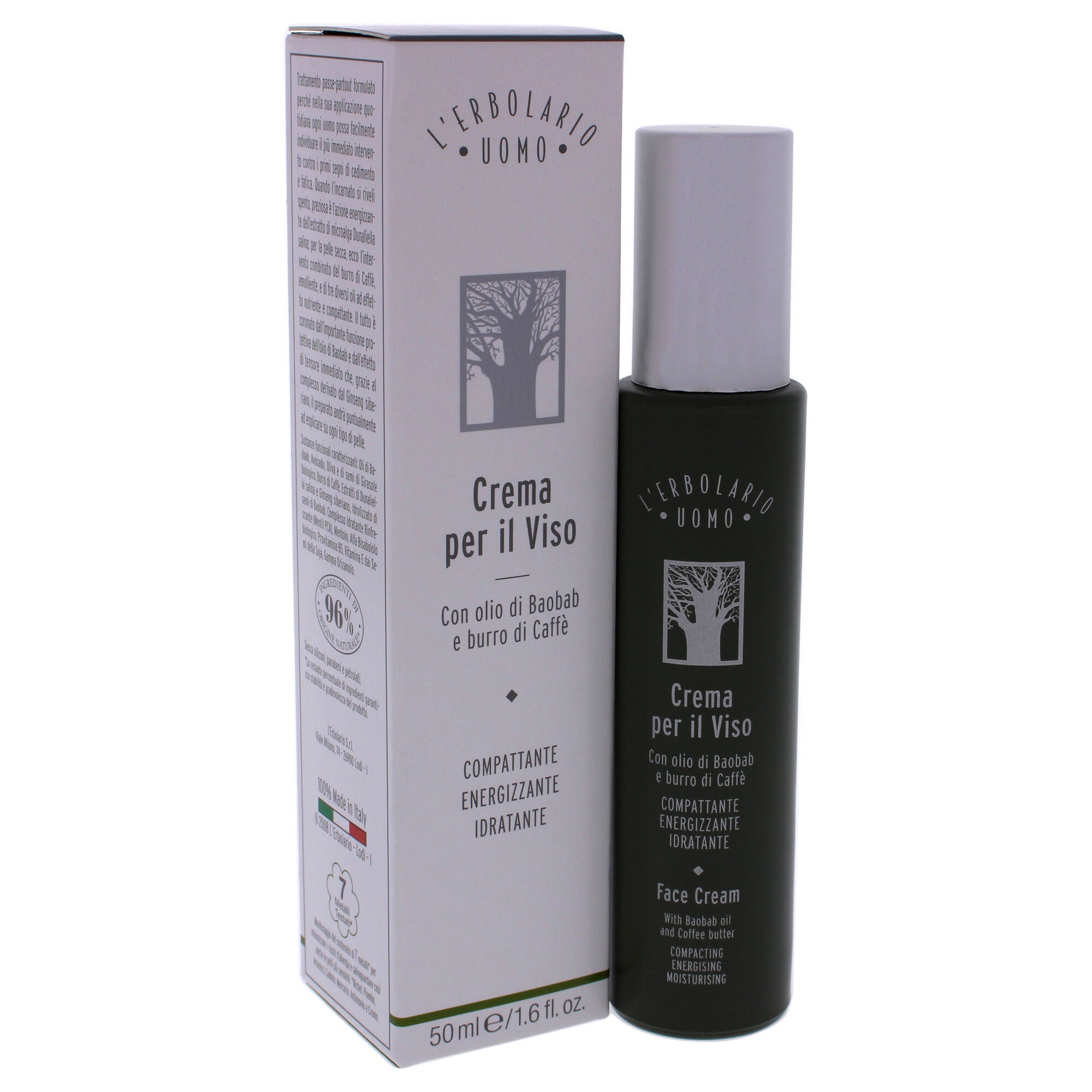 Oumo Face Cream y LErbolario for Men - 1.6 oz Cream, , alternate image number 6