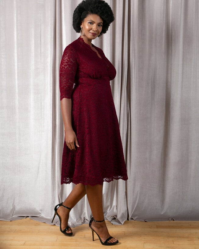 Mademoiselle Lace Cocktail Dress | Catherines Mademoiselle Lace Cocktail Dress | Catherines