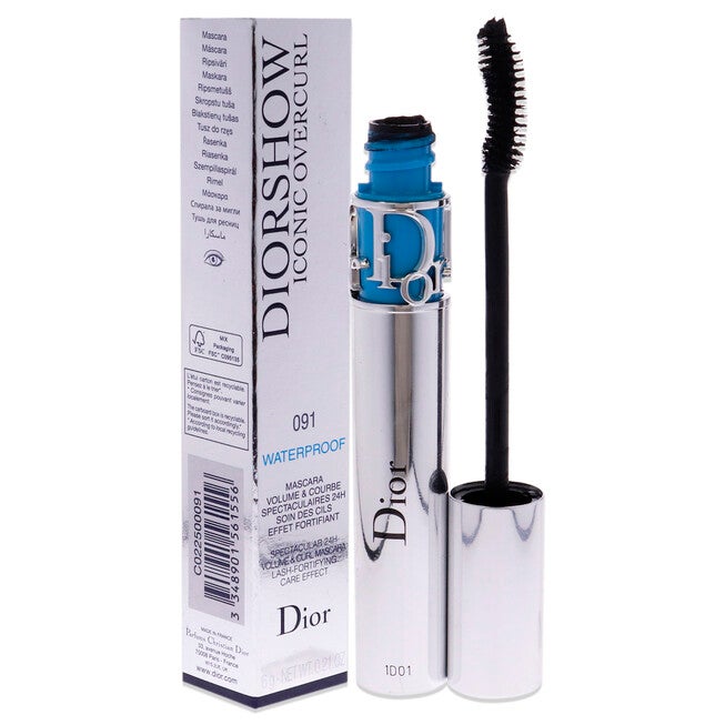 Diorshow Iconic Overcurl Waterproof Mascara - 091 Over Black by Christian Dior for Women - 0.21 oz Mascara, See Description, alternate image number 2