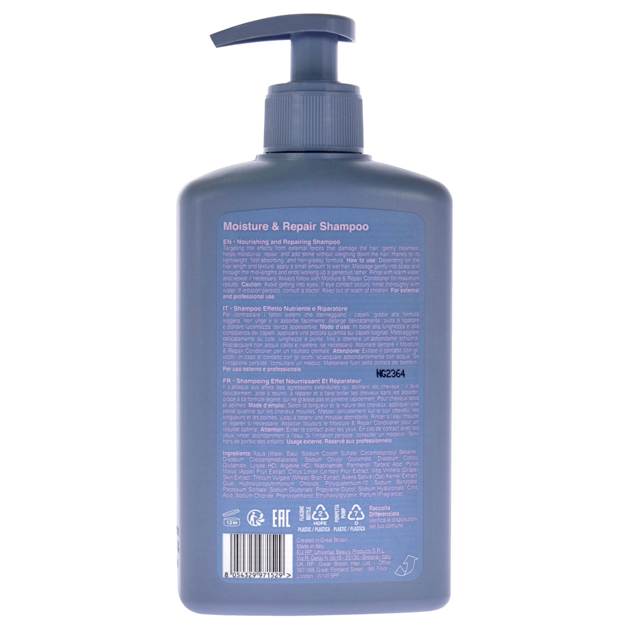 Moisture and Repair Shampoo by Climaplex for Unisex - 13.52 oz Shampoo, See Description, alternate image number 1
