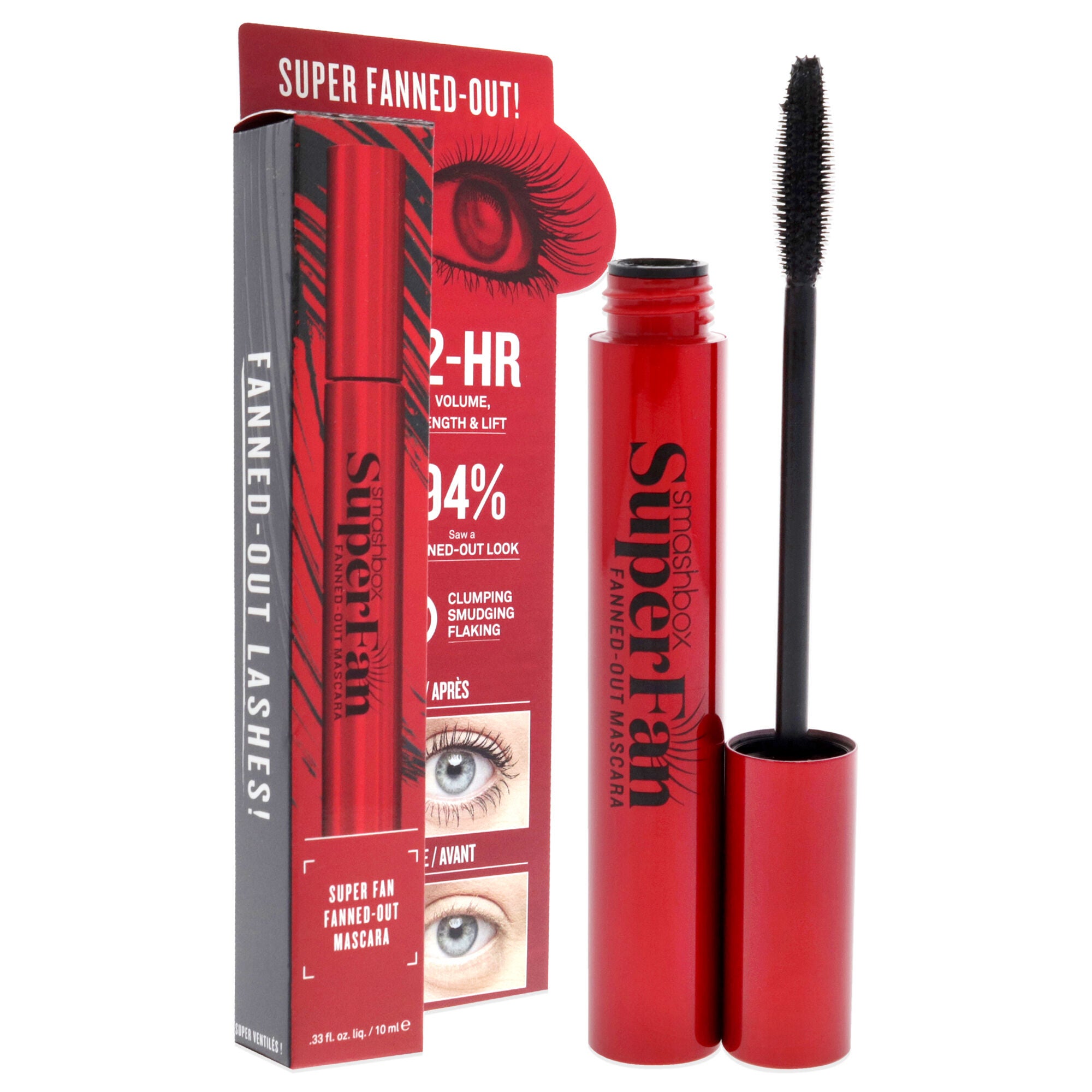 Super Fan Mascara - Black by SmashBox for Women - 0.33 oz Mascara, , alternate image number 6