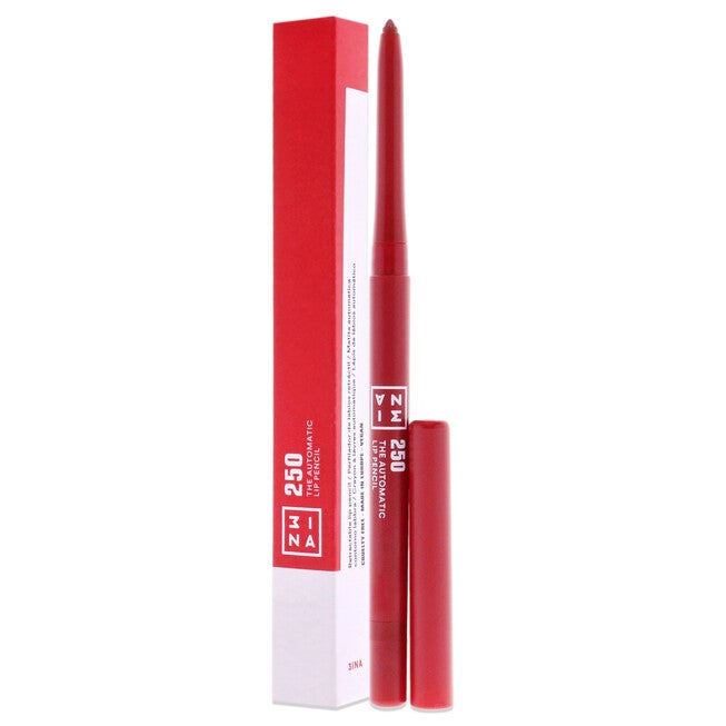 The Automatic Lip Pencil - 250 by 3INA for Women - 0.01 oz Lip Pencil, NA, alternate image number null
