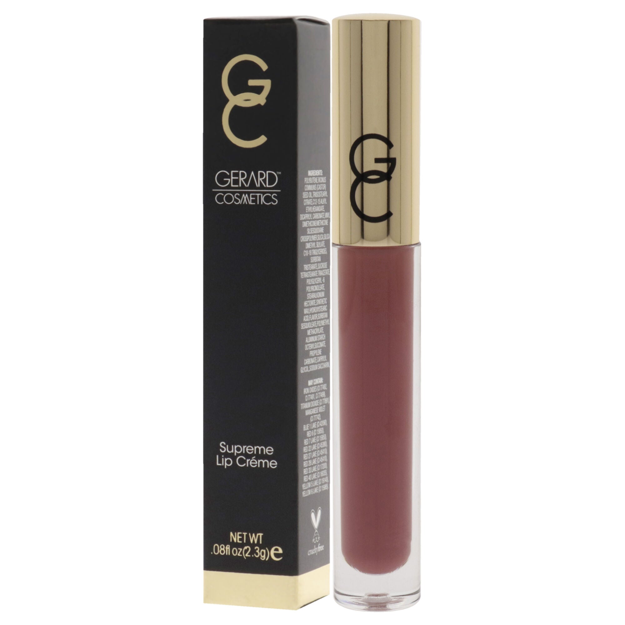 Supreme Lip Creme - Wild Berry Tart by Gerard Cosmetic for Women - 0.08 oz Lip Gloss, See Description, alternate image number 3