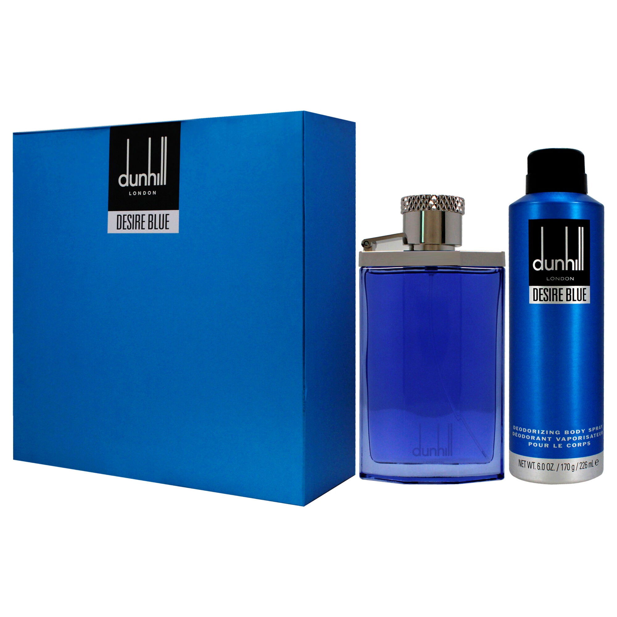 Desire Blue by Alfred Dunhill for Men - 2 Pc Gift Set 3.4oz EDT Spray, 6oz Deodorant Spray, See Description, alternate image number 3