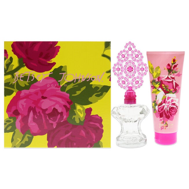 Betsey Johnson by Betsey Johnson for Women - 2 Pc Gift Set 3.4oz EDP Spray, 6.7oz Body Lotion, NA, hi-res image number null