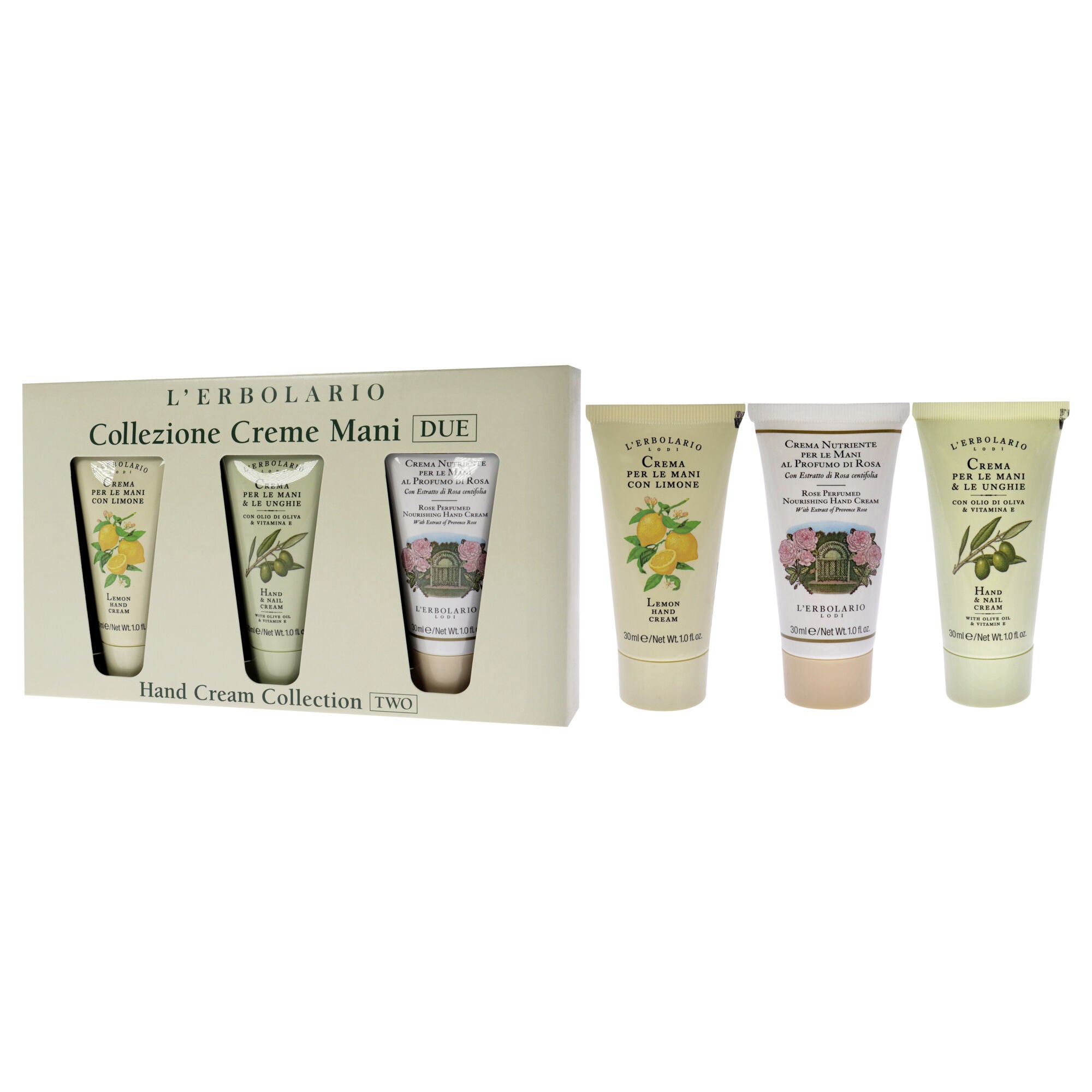Hand Cream Collection Two by LErbolario for Unisex - 3 Pc 1oz Hand and Nail Cream, 1oz Perfumed Nourishing Hand Cream - Rose, 1oz Hand Cream - Lemon, , alternate image number 7