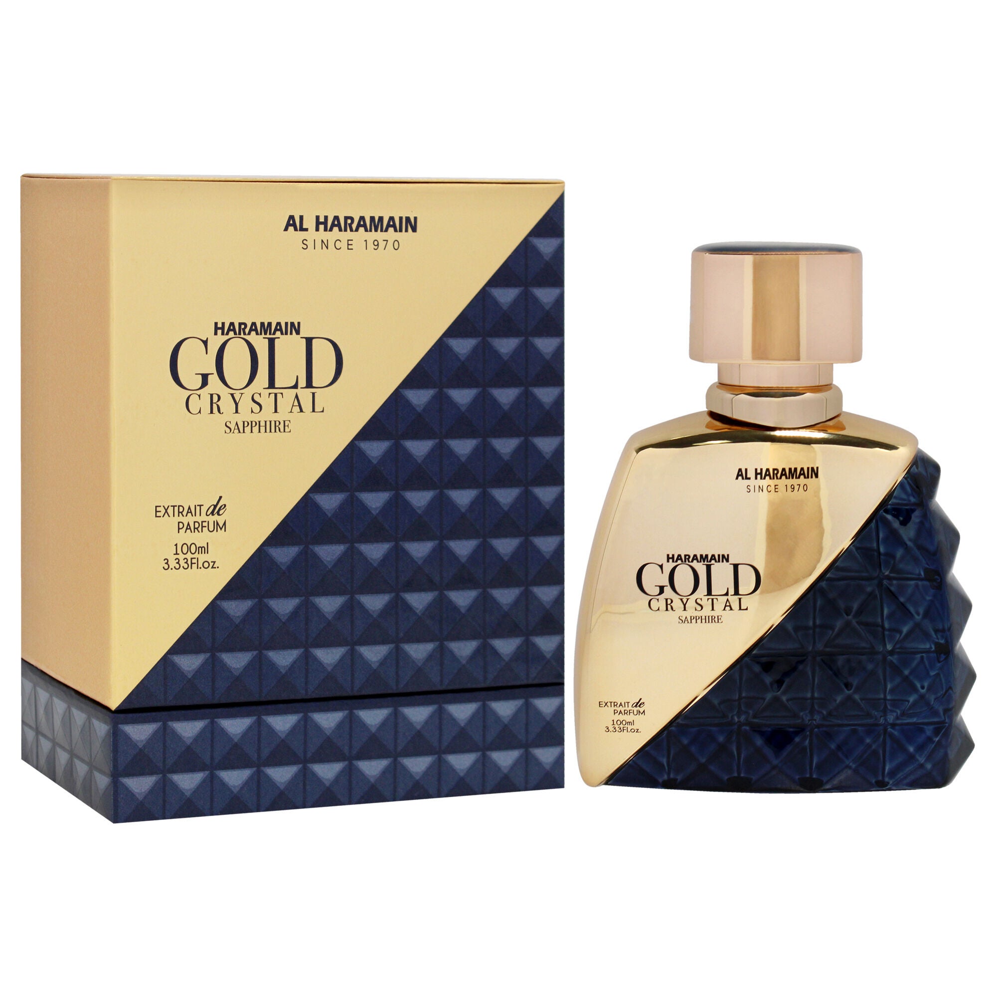Gold Crystal Sapphire by Al Haramain for Unisex - 3.33 oz EDP Spray, See Description, alternate image number 1
