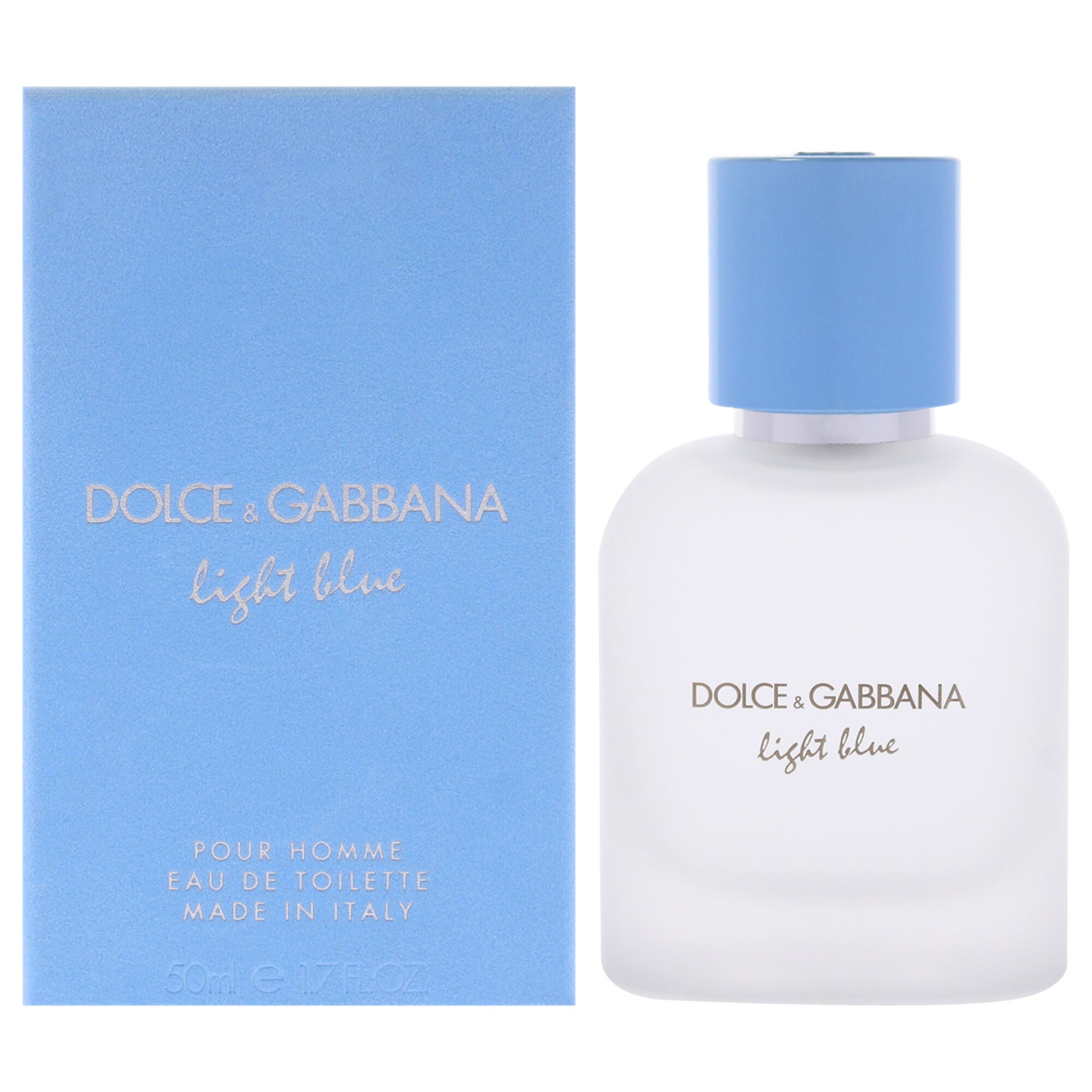 Light Blue by Dolce and Gabbana for Men - 1.7 oz EDT Spray, Clear, hi-res image number 0
