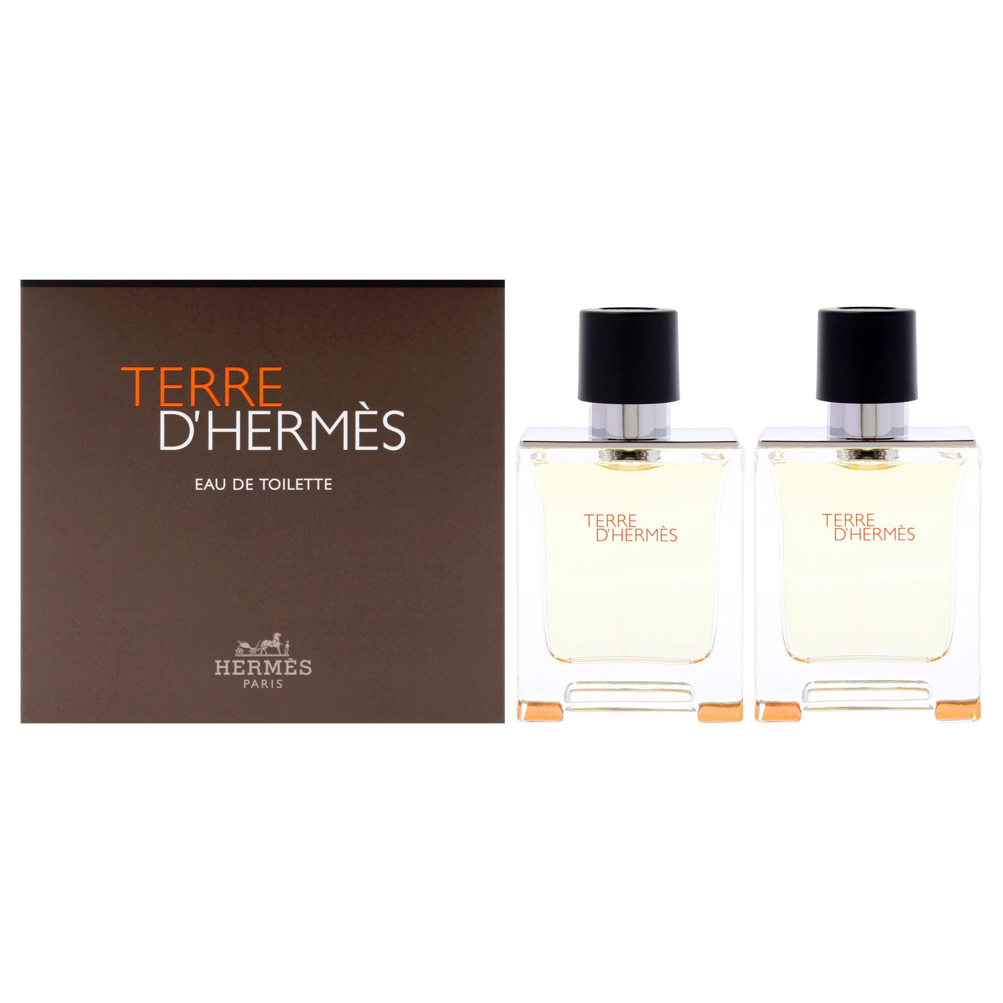 Terre DHermes by Hermes for Men - 2 Pc Gift Set 2 x 1.6oz EDT Spray, See Description, hi-res image number 0