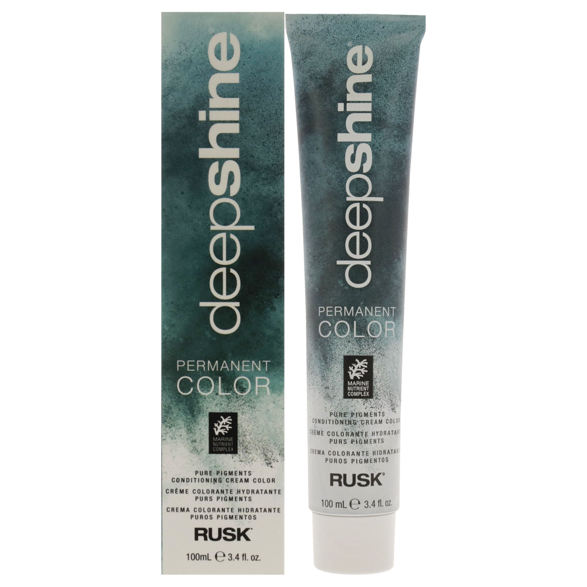 Deepshine Pure Pigments Conditioning Cream Color - 3.000 Nc Dark Brown by Rusk for Unisex - 3.4 oz Hair Color, See Description, hi-res image number 0