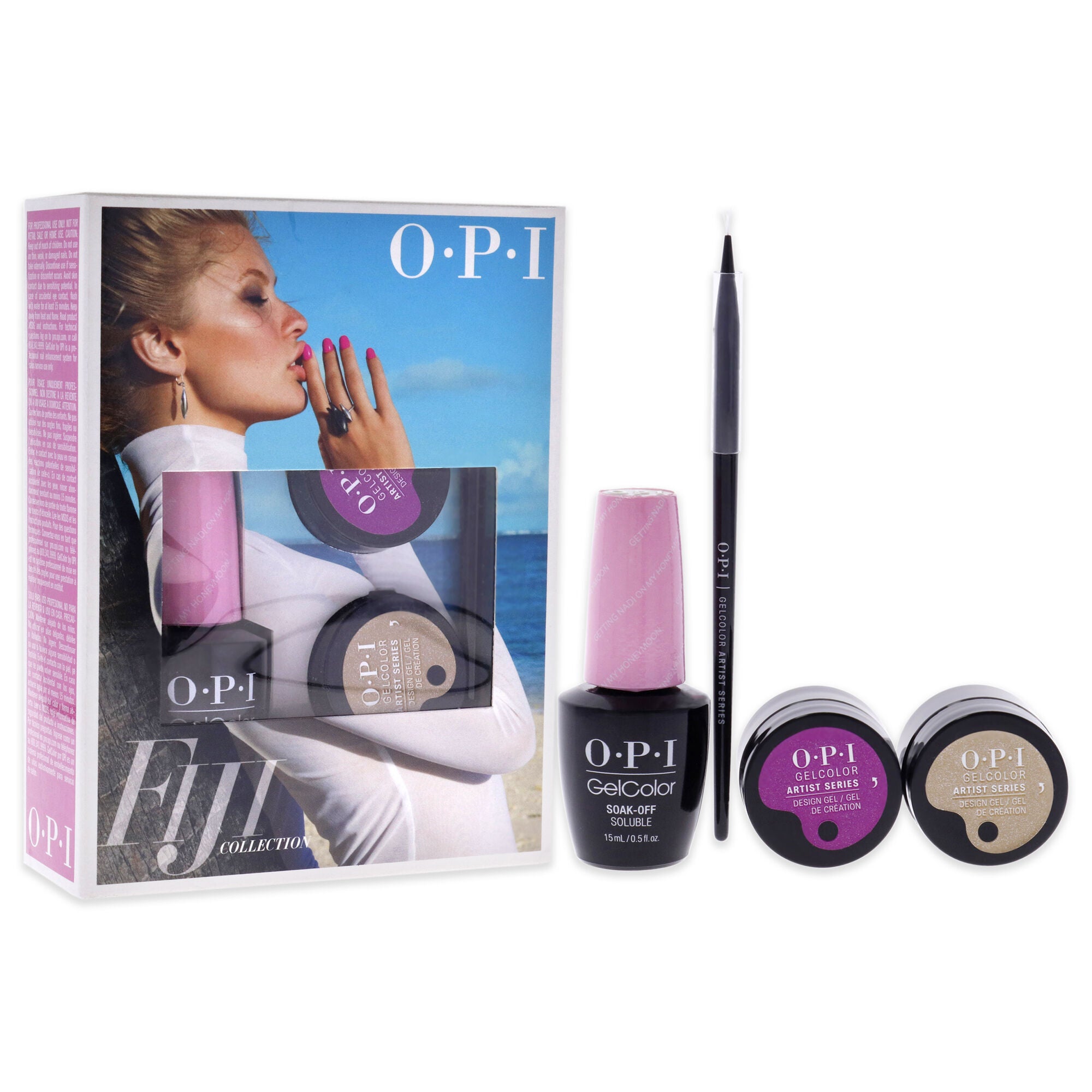 Fiji GelColor and Artist Series Trio - 1 by OPI for Women - 3 Pc Gift Set, , alternate image number 7