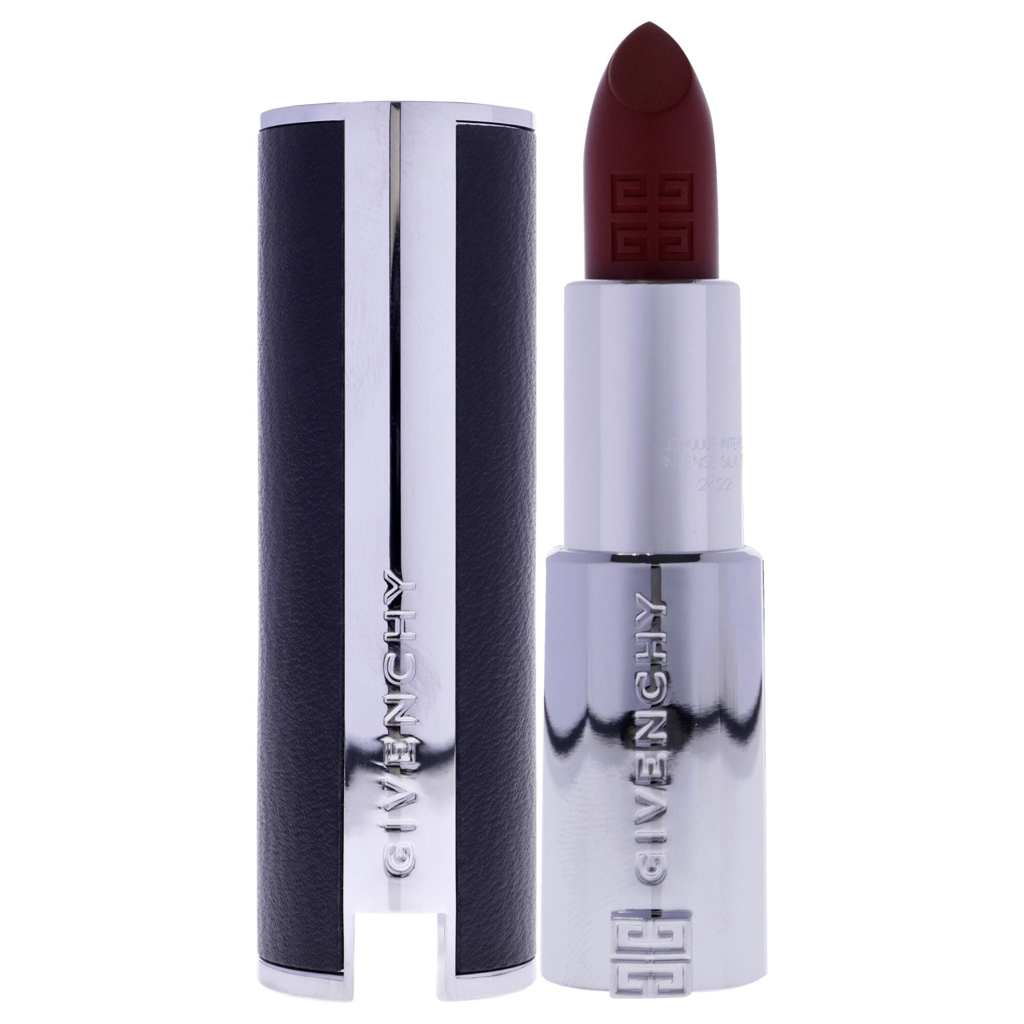 Le Rouge Interdit Intense Silk Lipstick - 37 Rouge Graine by Givenchy for Women - 0.12 oz Lipstick (Refillable), , alternate image number 6