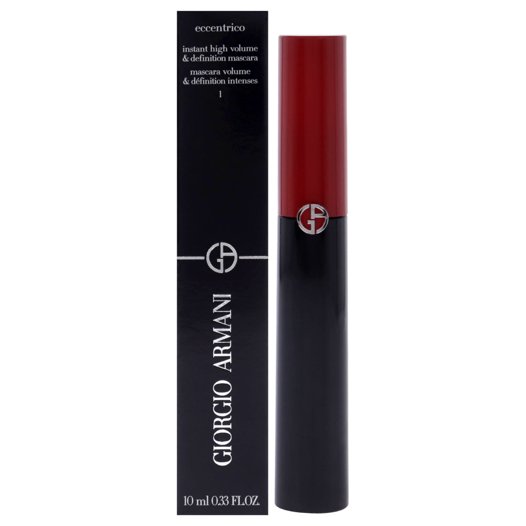 Eccentrico Mascara - 01 Obsidian Black by Giorgio Armani for Women - 0.33 oz Mascara, See Description, hi-res image number 0