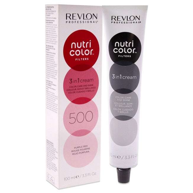 Nutri Color Cream - 500 Purple Red by Revlon for Unisex - 3.3 oz Hair Color, , alternate image number 6