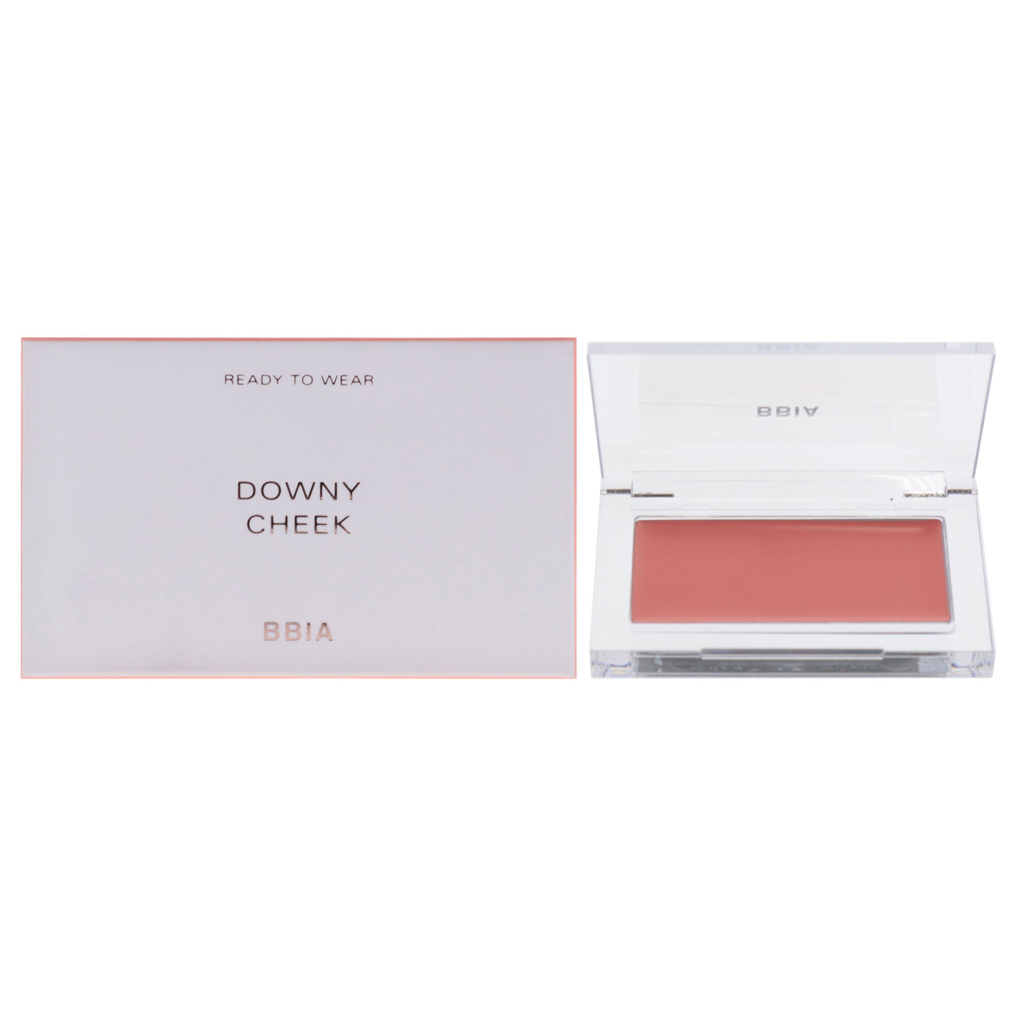 Ready To Wear Downy Cheek - 02 Downy Peach by BBIA for Women - 0.12 oz Blush, Pink, hi-res image number 0