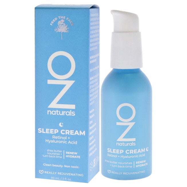 Sleep Cream Retinol Plus Hyaluronic Acid by OZNaturals for Unisex - 3 oz Cream, See Description, alternate image number 3