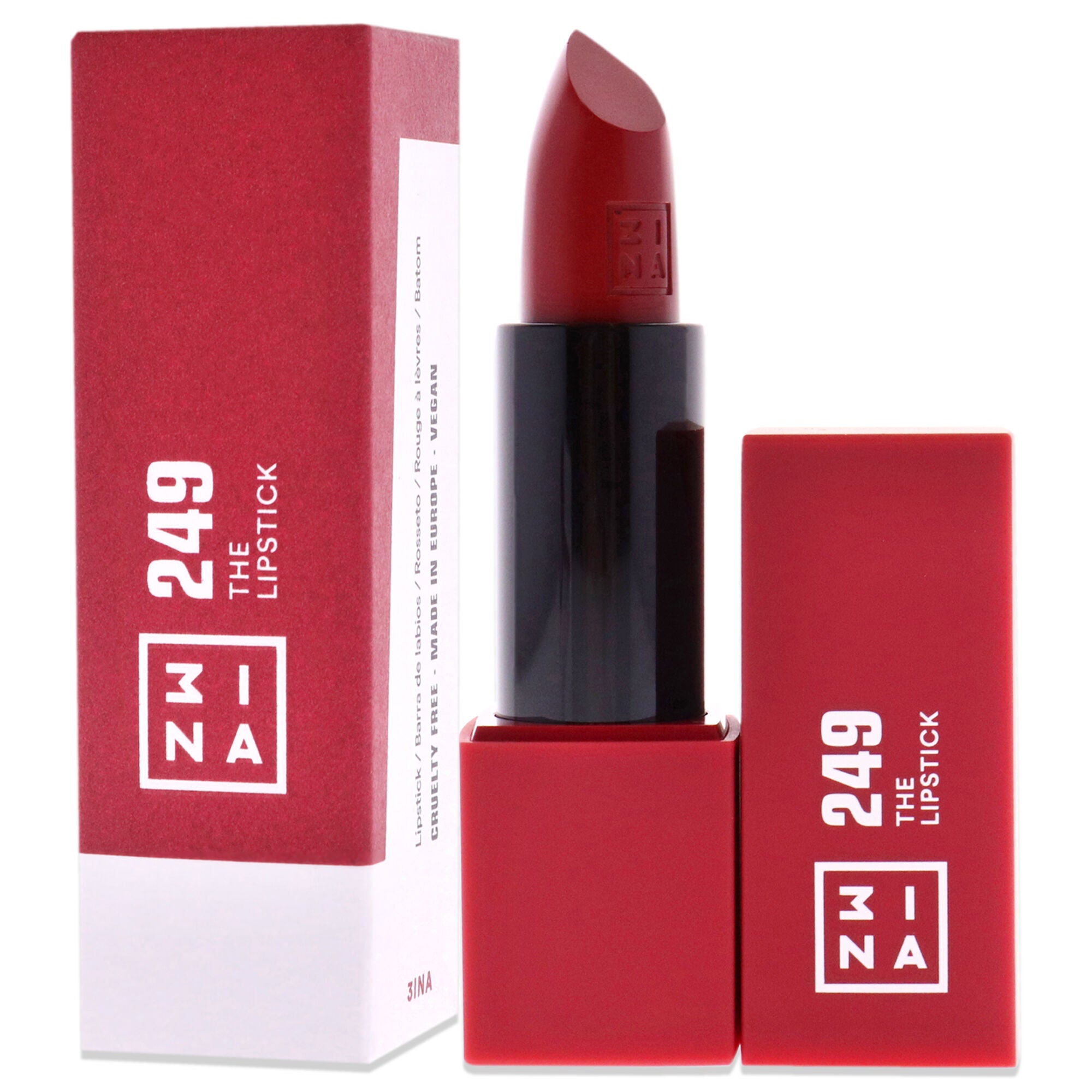 The Lipstick - 249 Cherry Red by 3INA for Women - 0.16 oz Lipstick, See Description, alternate image number 3