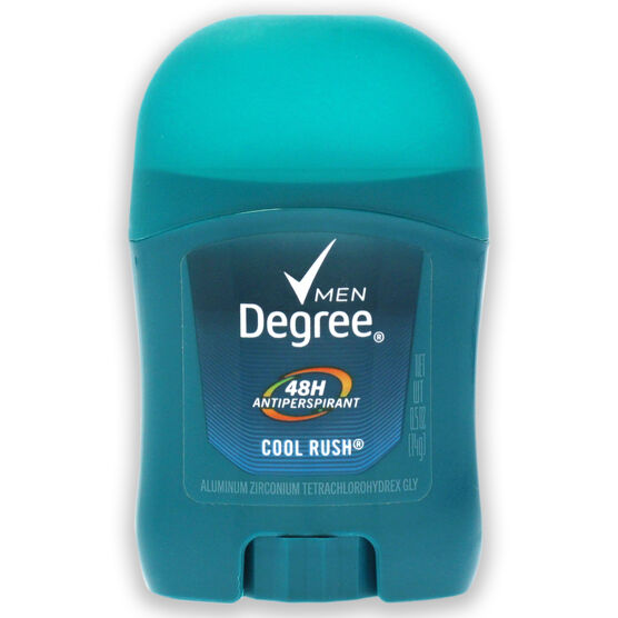 Degree Men 48H Anti-Perspirant Stick - Cool Rush by Degree for Men - 0.5 oz Deodorant Stick, NA, hi-res image number null