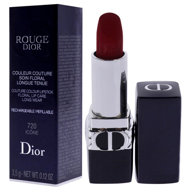 Rouge Dior Velvet Lipstick - 720 Icone by Christian Dior for Women - 0.12 oz Lipstick, NA, alternate image number null