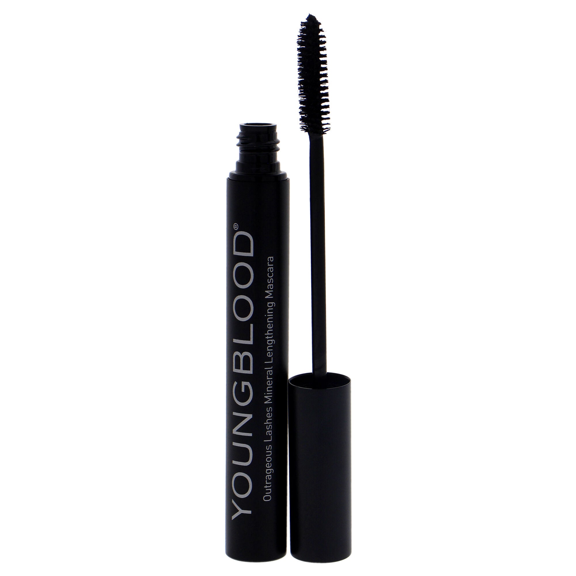 Outrageous Lashes Mineral Lengthening Mascara - Blackout by Youngblood for Women - 0.28 oz Mascara, , alternate image number 5